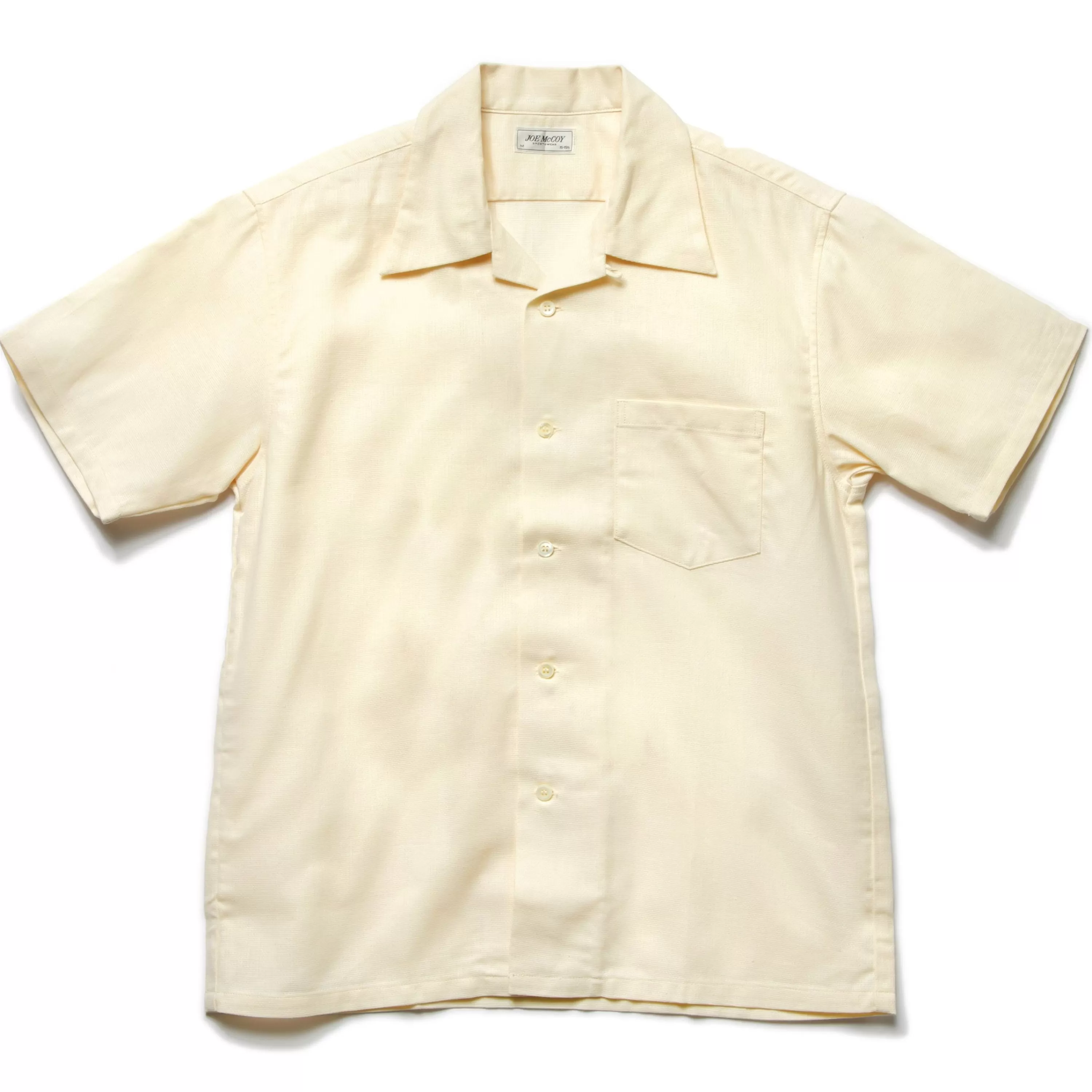 Joe McCoy Panama Shirt S/S 010 White Online