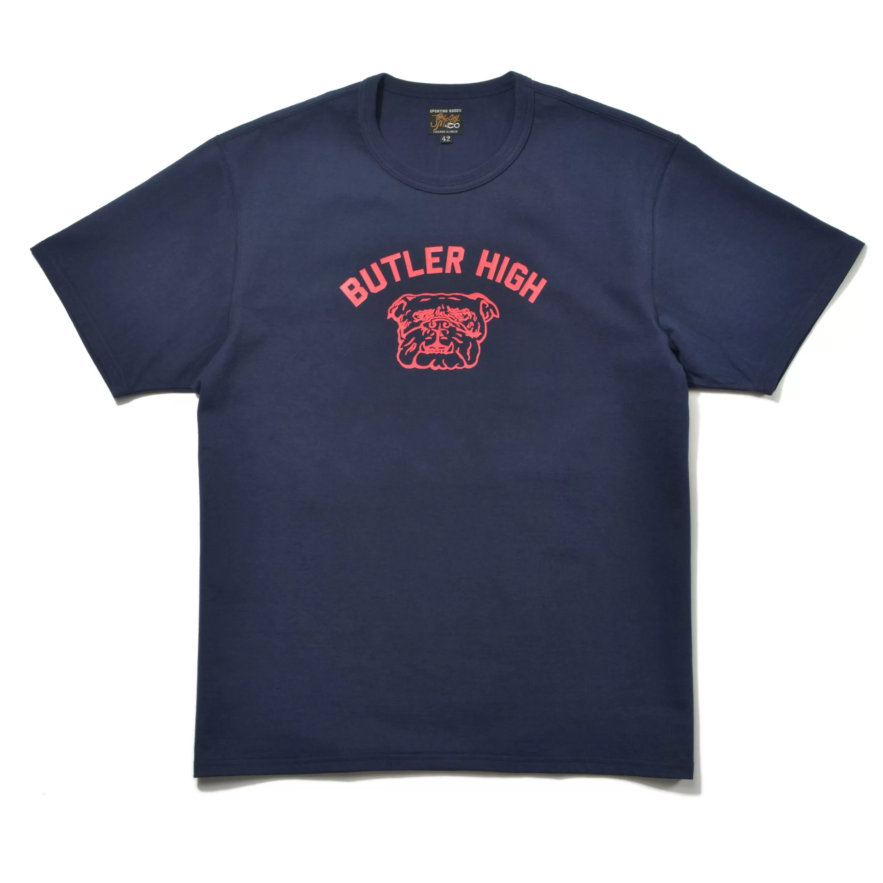 Joe McCoy Tee / Bulldog 140 Navy Cheap
