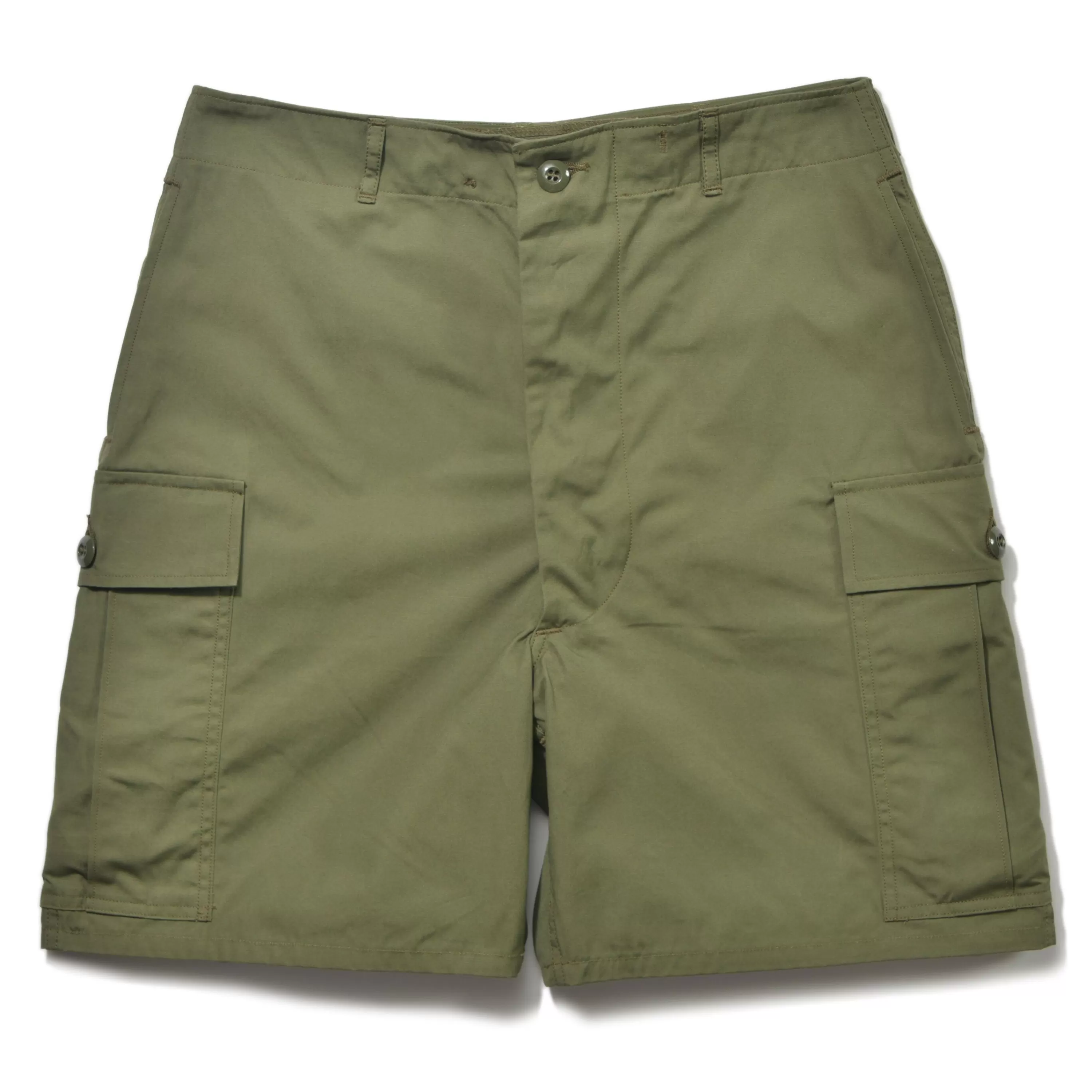 The Real McCoy's Jungle Fatigue Shorts (Model 220) 150 Olive Hot