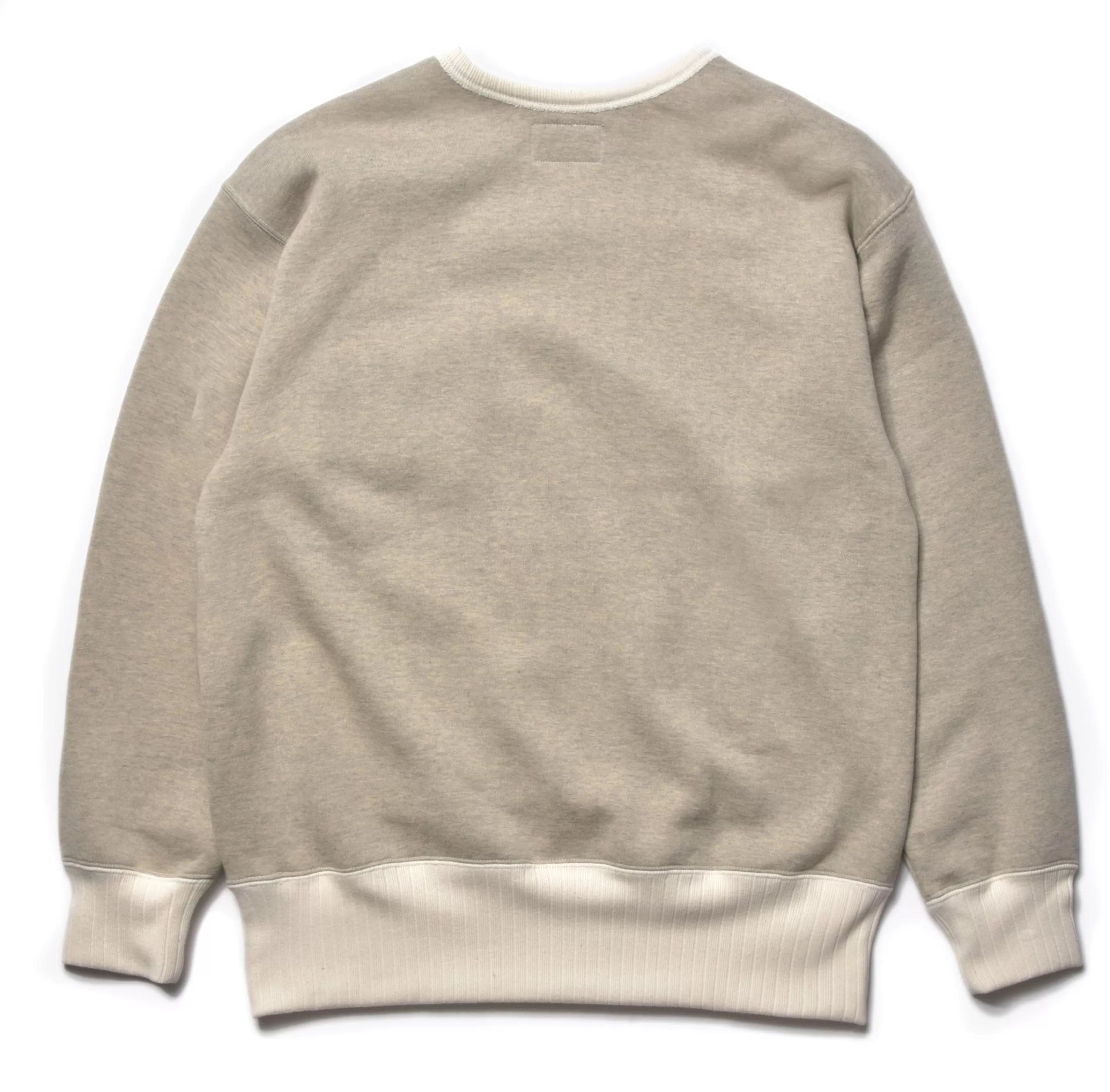 The Real McCoy's Military Pocket Sweatshirt 013 Oatmeal Clearance
