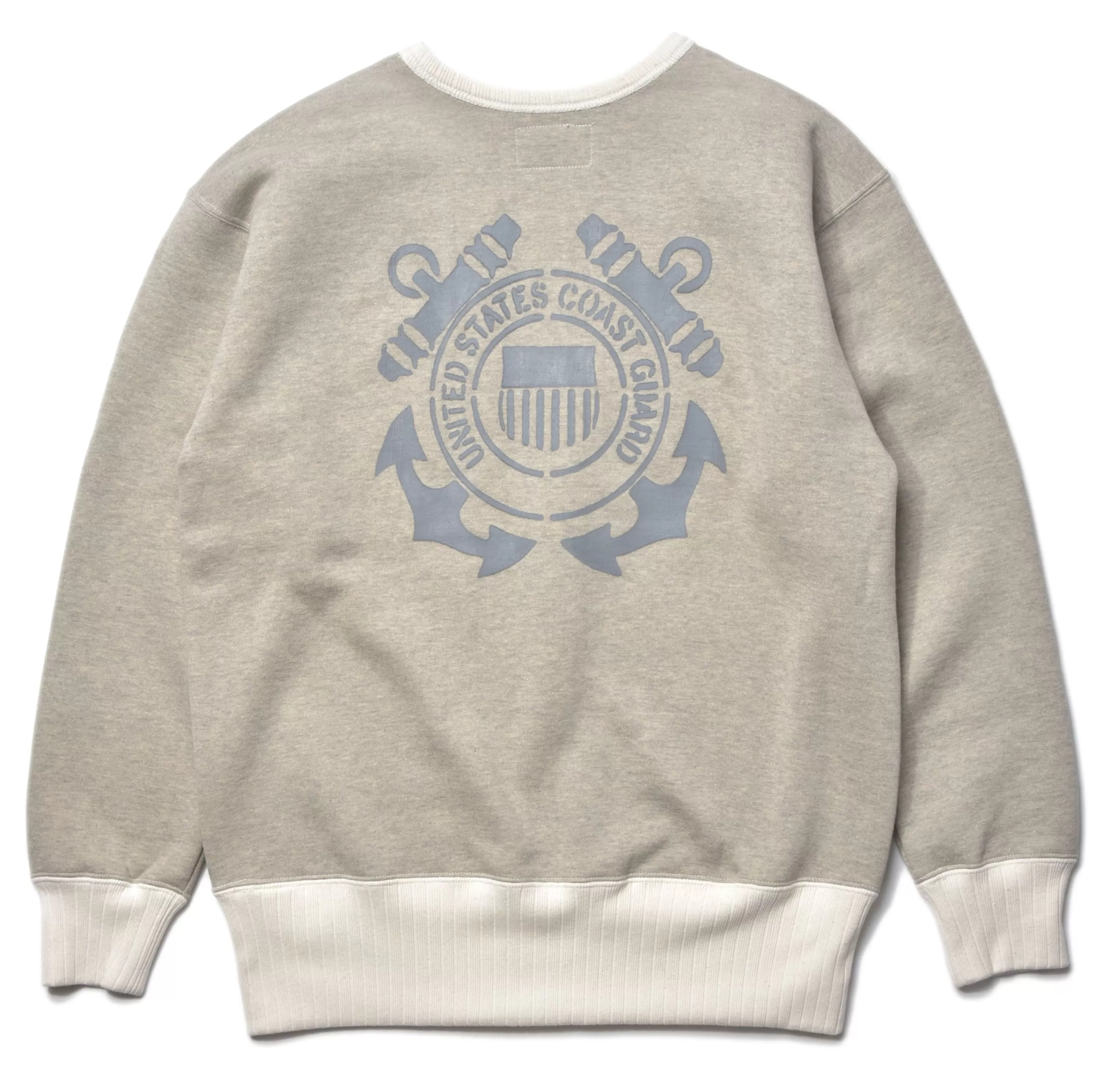 The Real McCoy's Military Print Sweatshirt / Hmc Tanker Oatmeal Online