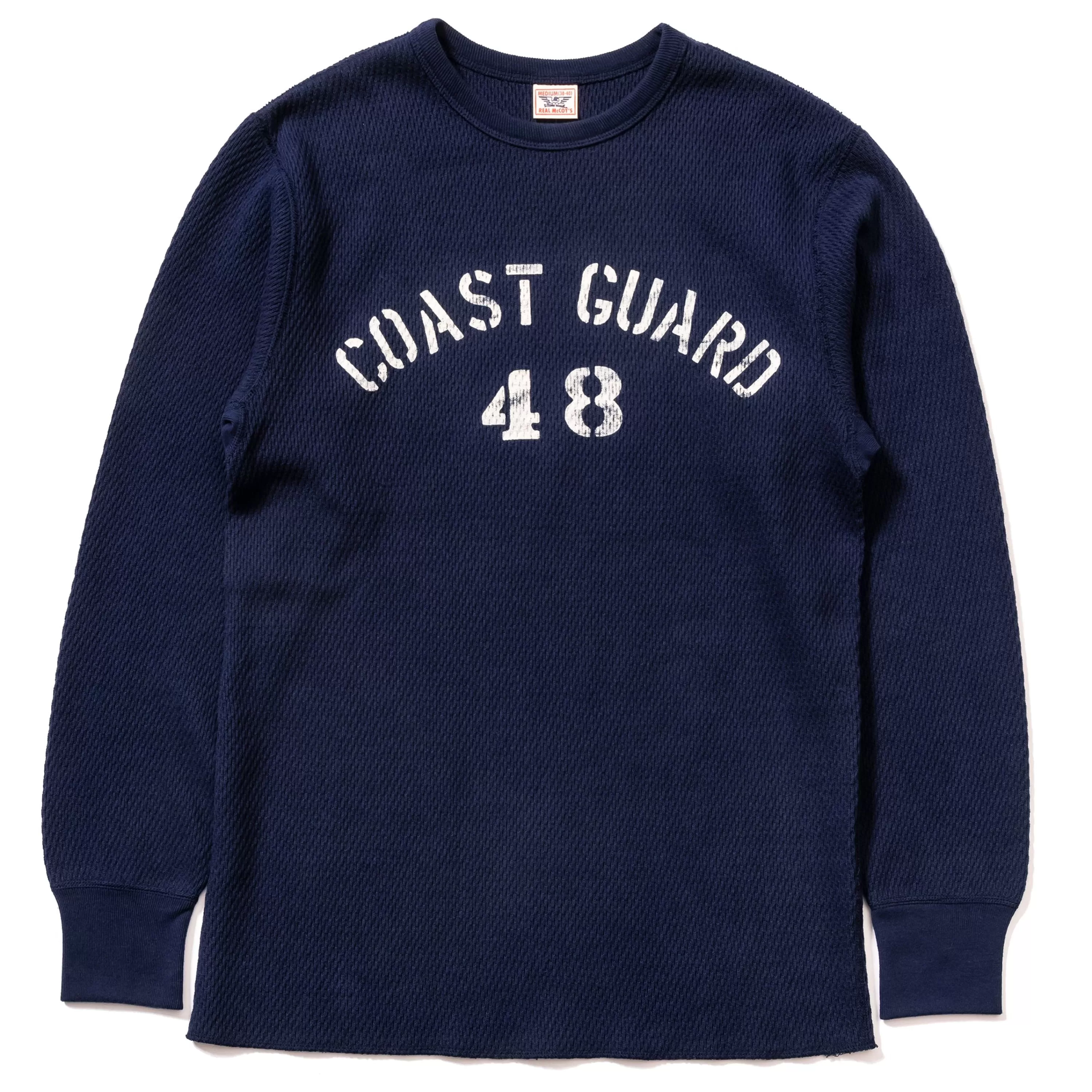 The Real McCoy's Military Print Thermal / Coastguard Navy Fashion