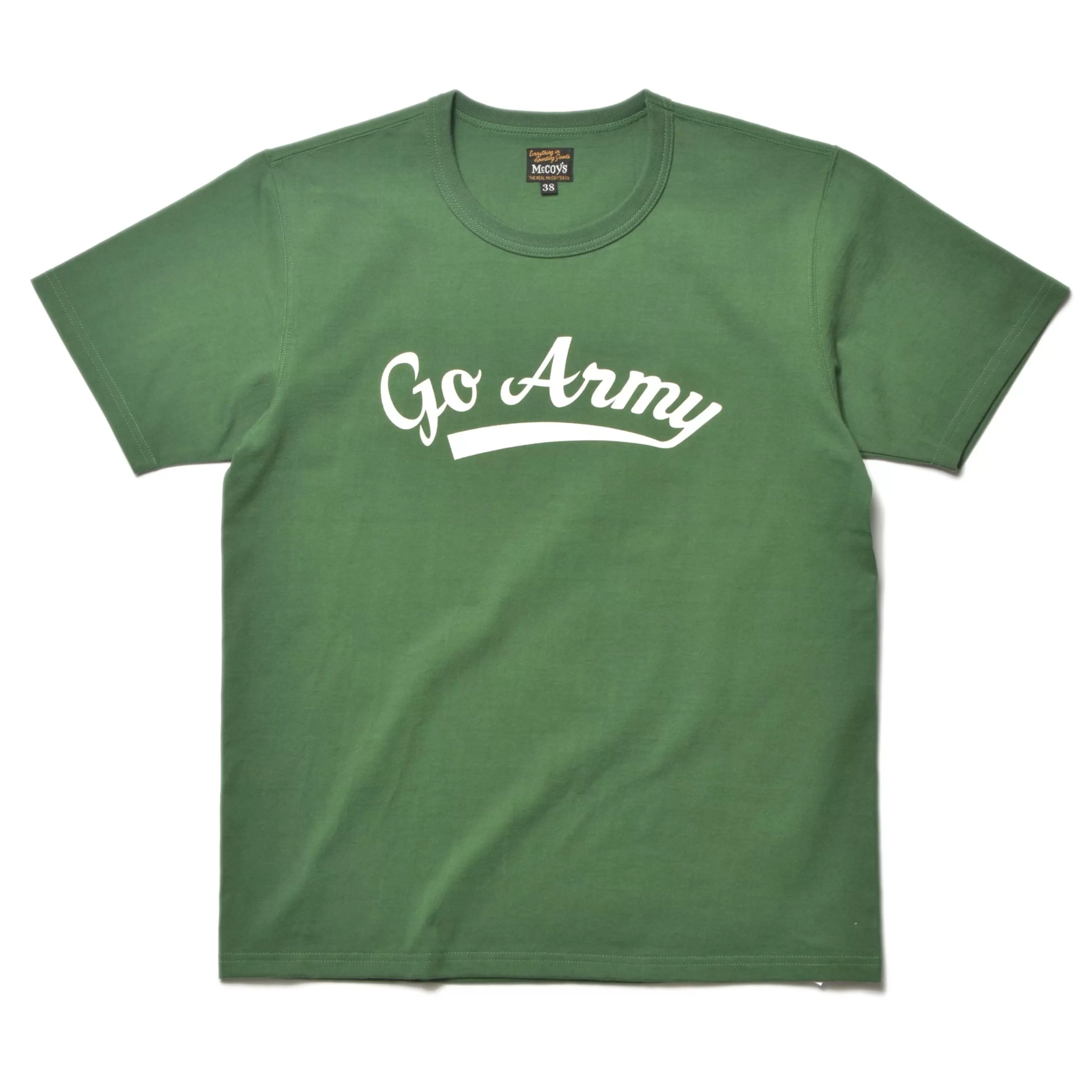 The Real McCoy's Military Tee / Go Army 165 Shamrock Best
