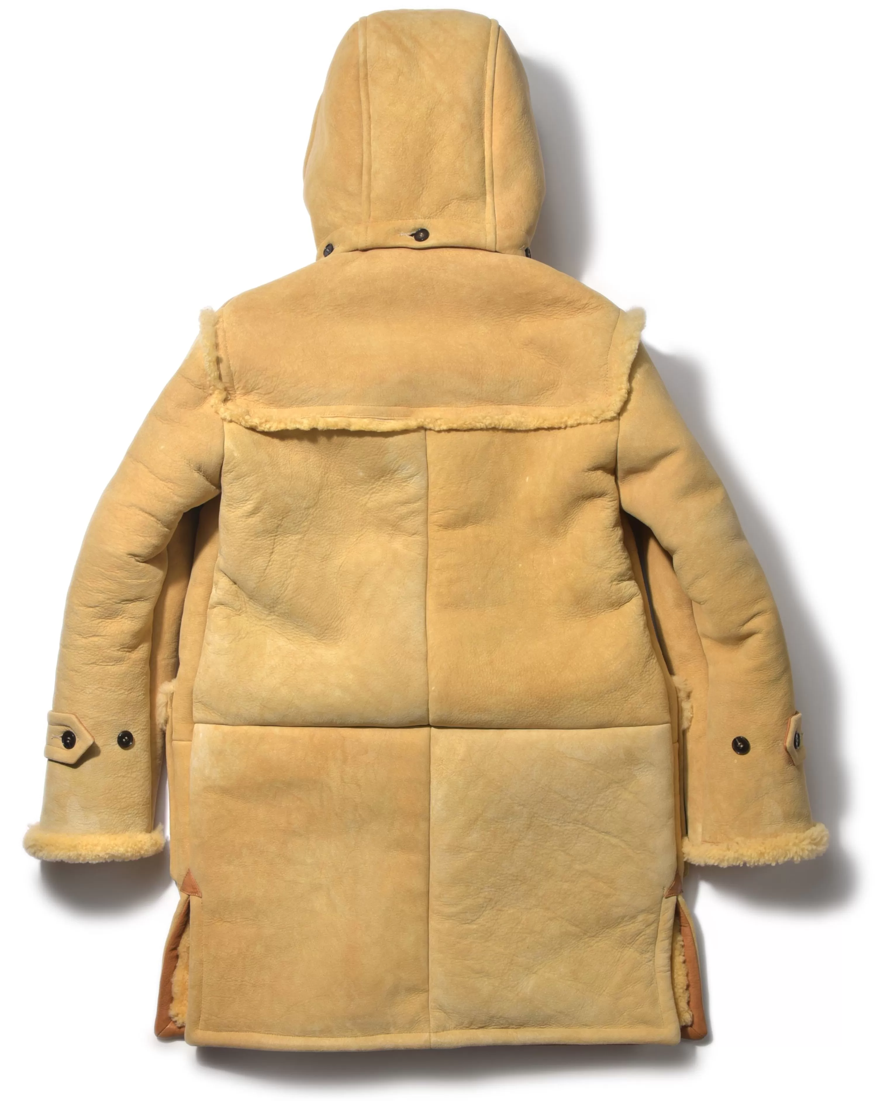 Joe McCoy Mouton Duffle Coat Beige Discount
