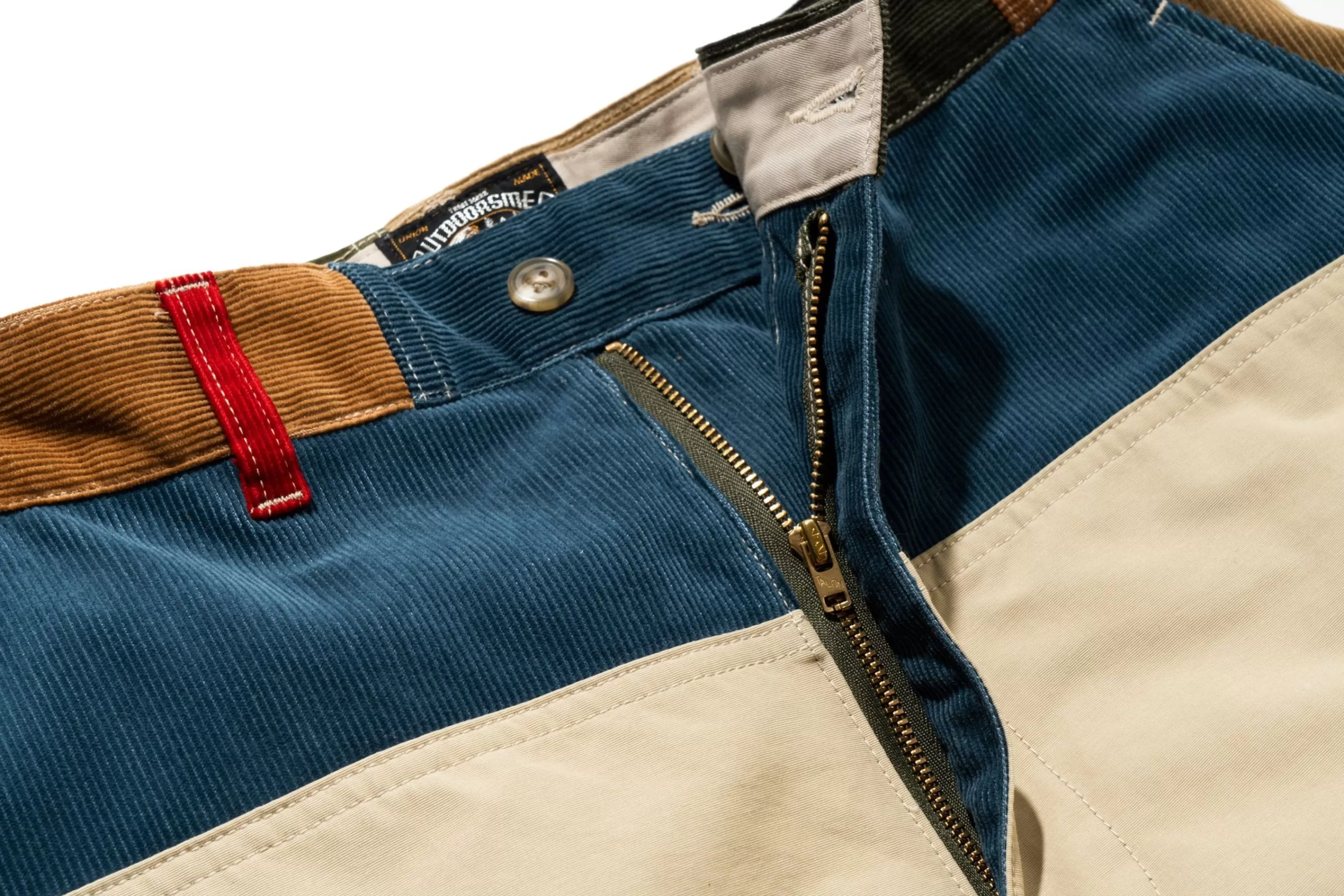 Joe McCoy Multicolor Corduroy Hunting Trousers Tricolor Fashion