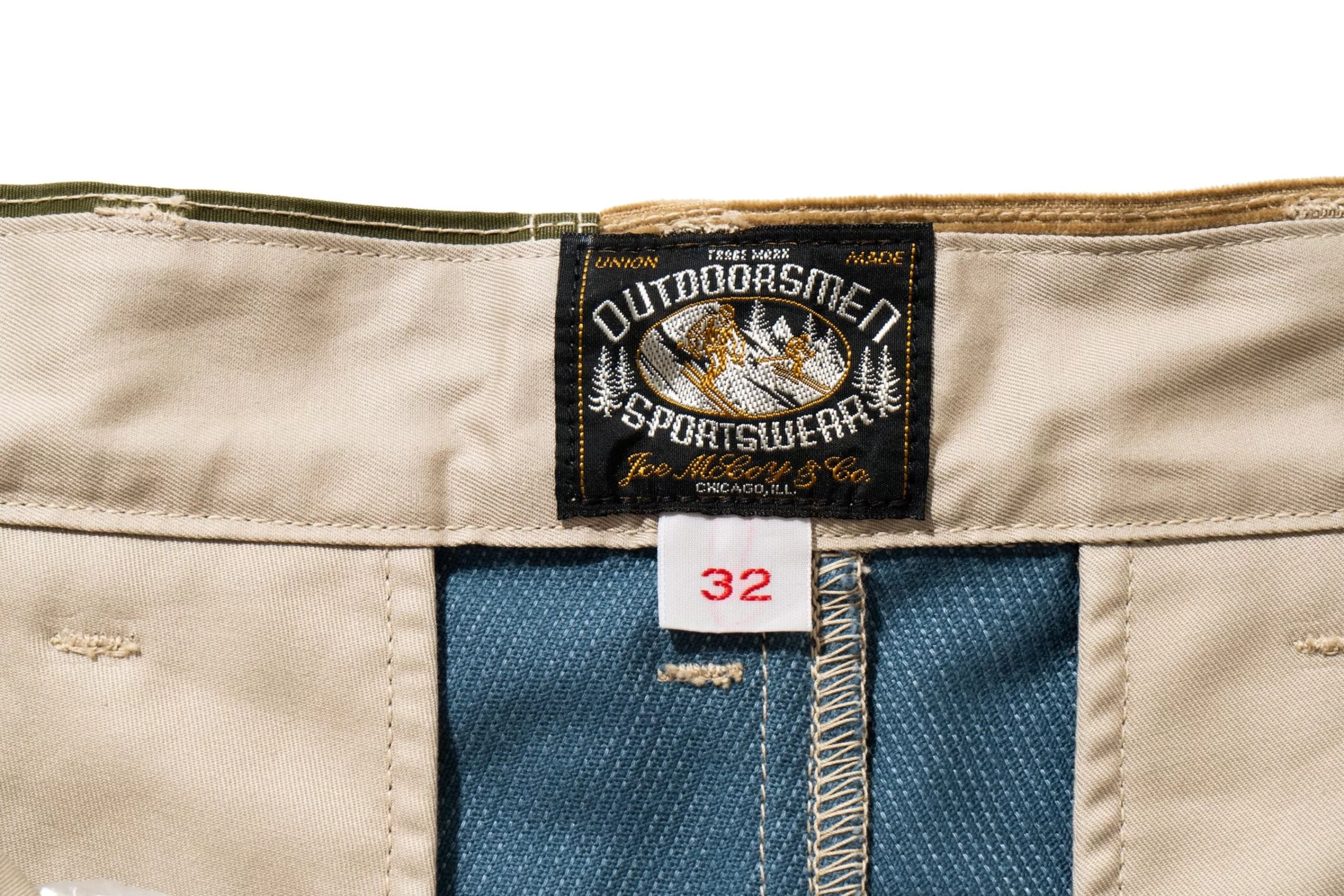 Joe McCoy Multicolor Corduroy Hunting Trousers Tricolor Fashion