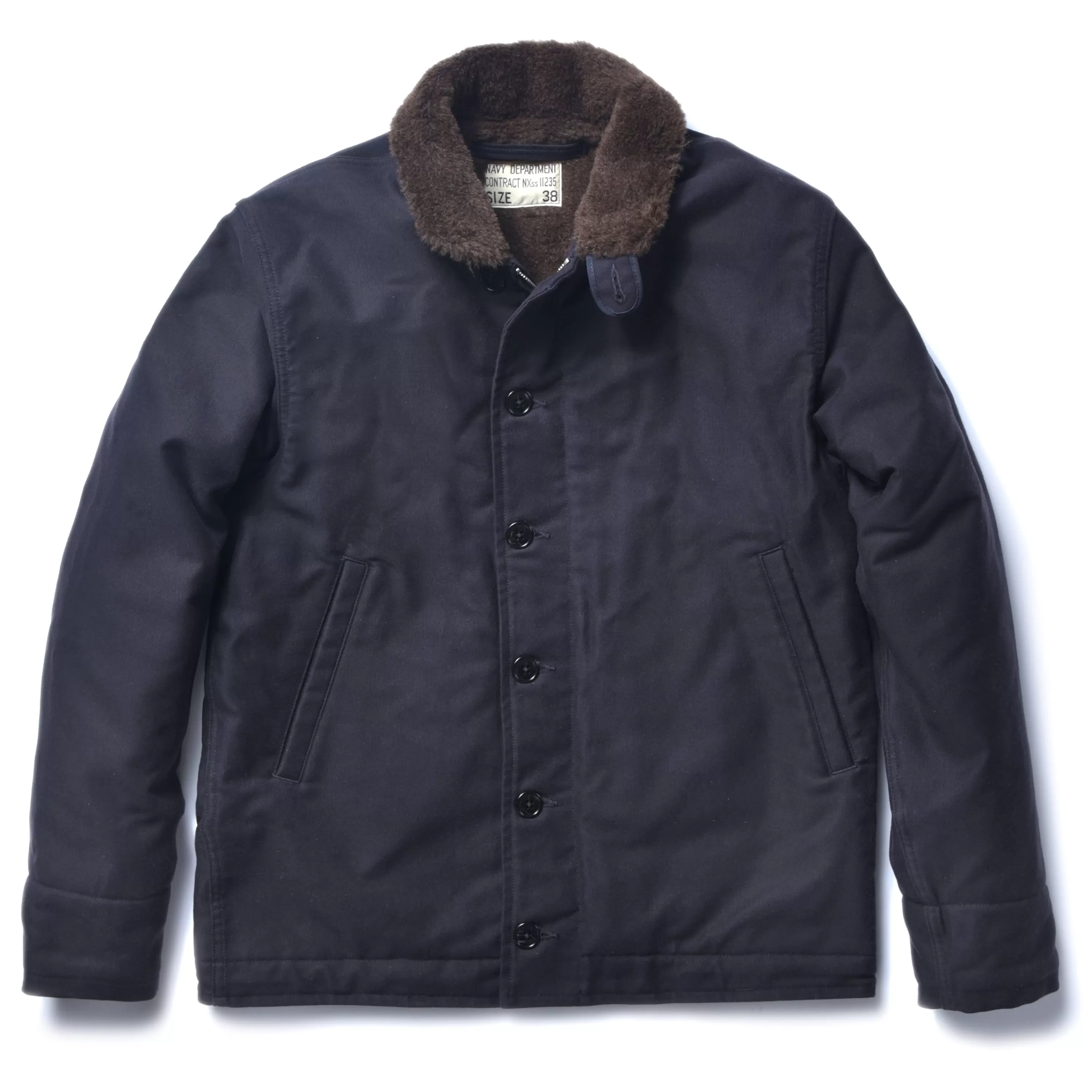 The Real McCoy's N-1 Deck Jacket ( ) / Stencil Navy New