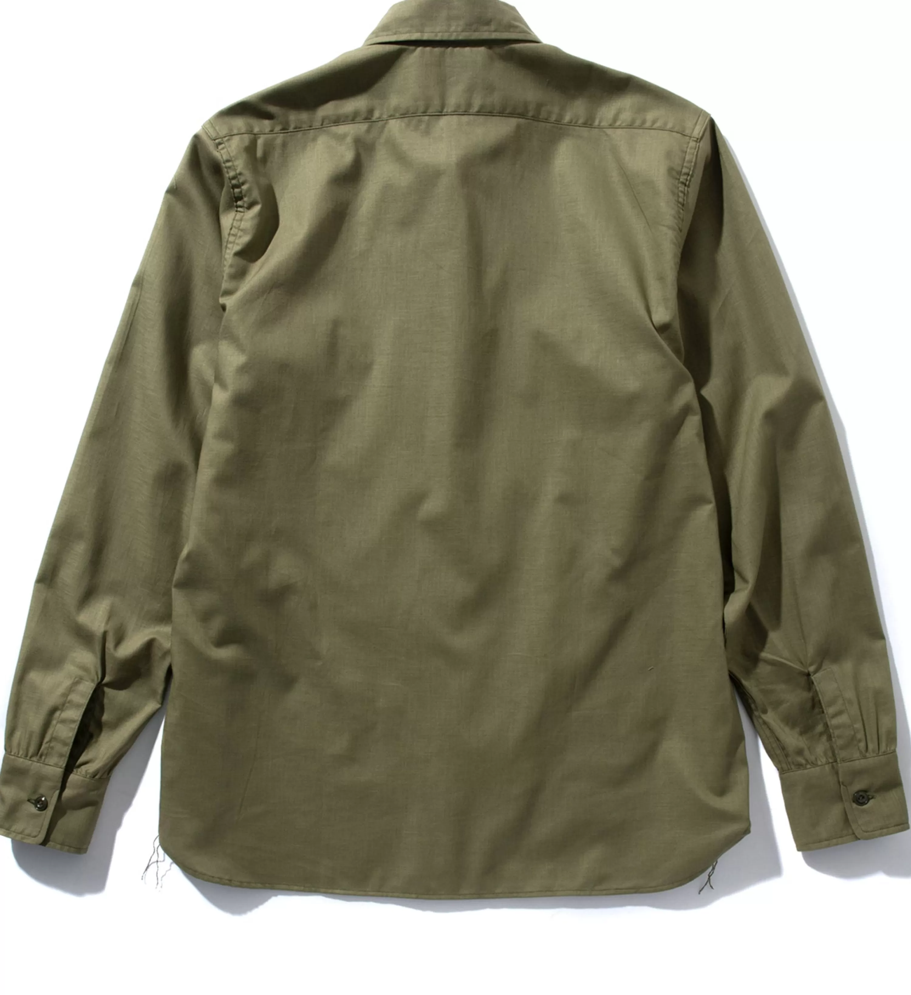The Real McCoy's N-3 Utility Shirt L/S (Stencil) 150 Olive (Stencil) Sale