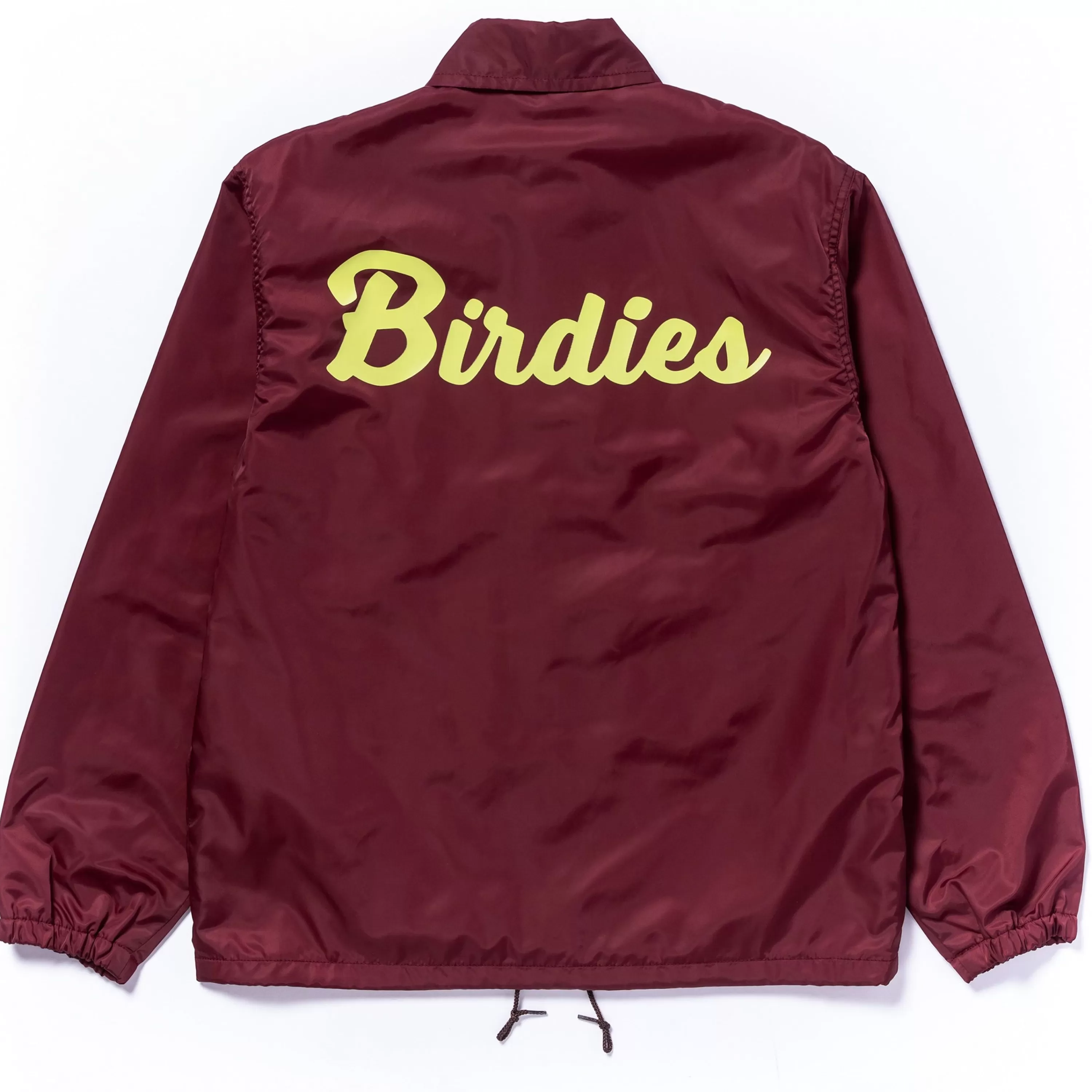 Joe McCoy Nylon Coach Jacket / Birdies Burgundy Discount