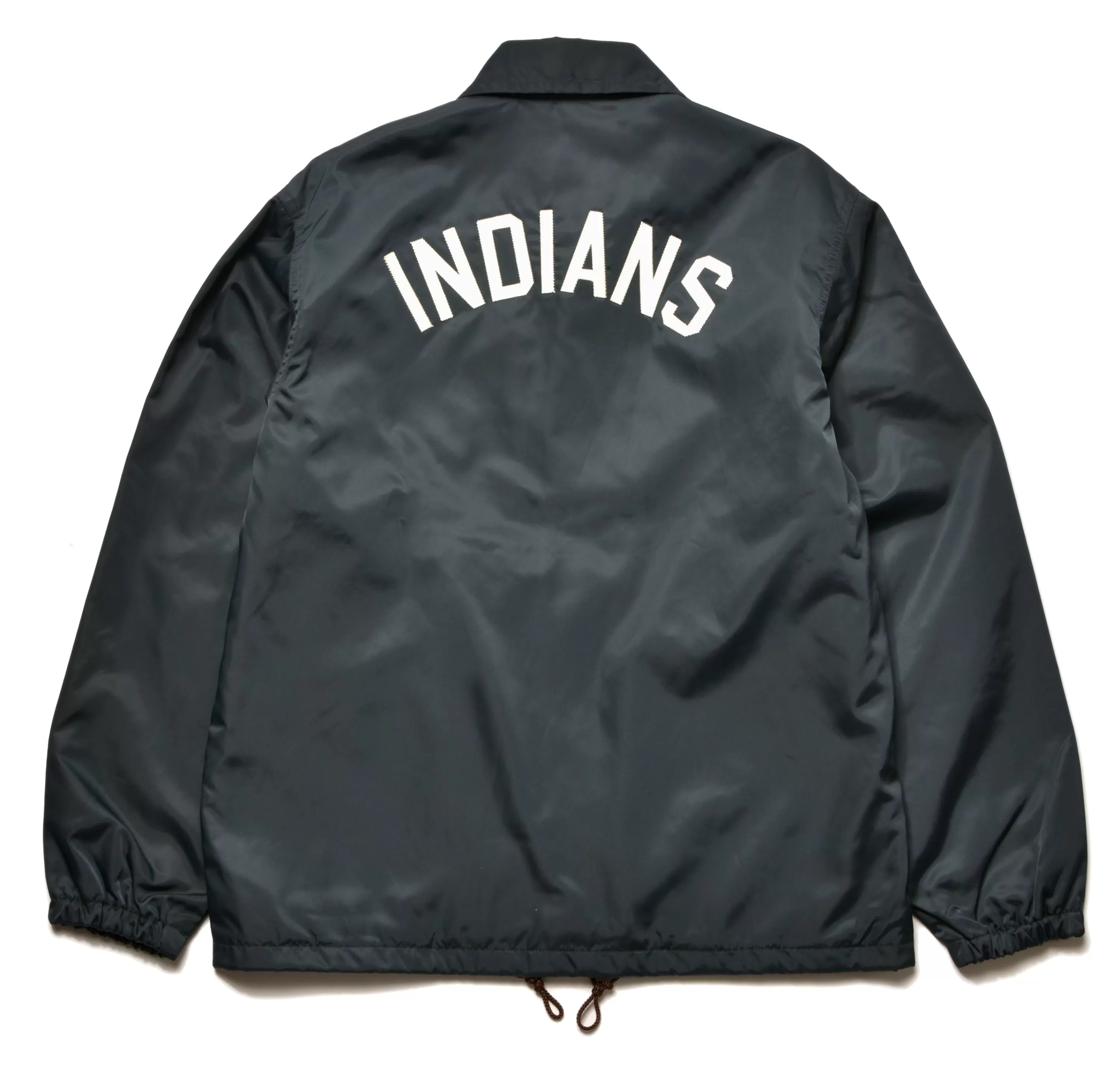 Joe McCoy Nylon Coach Jacket / Indian 140 Navy Best