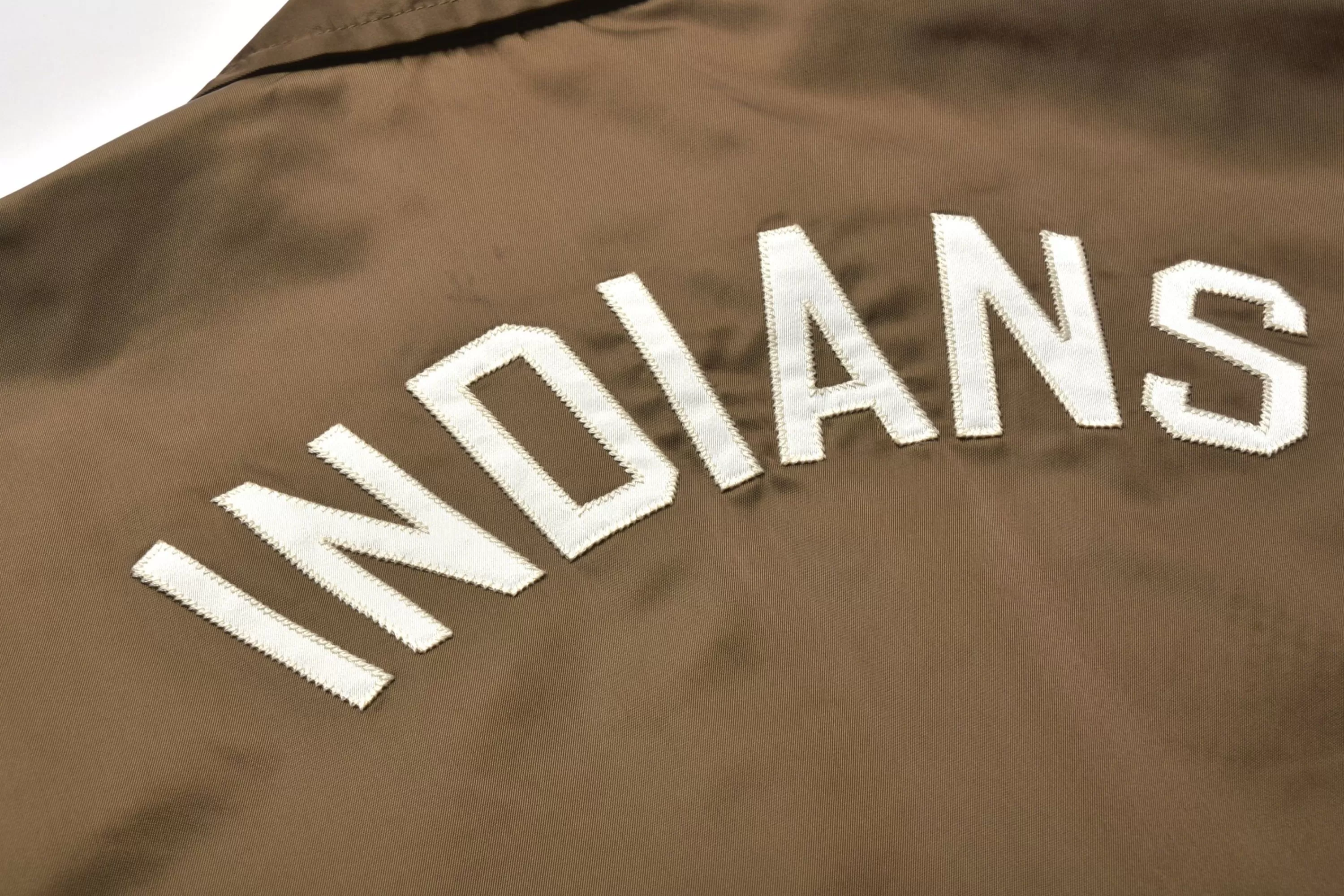 Joe McCoy Nylon Coach Jacket / Indian 050 Brown Hot