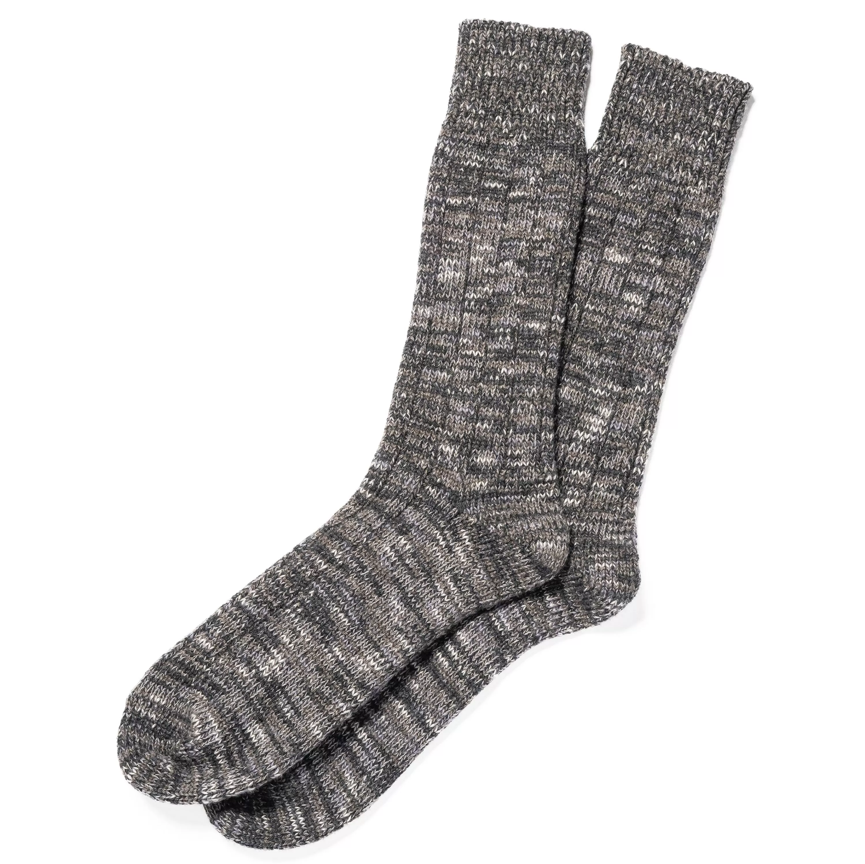 Joe McCoy Outdoor Wool Socks 'Camp' Charcoal Sale