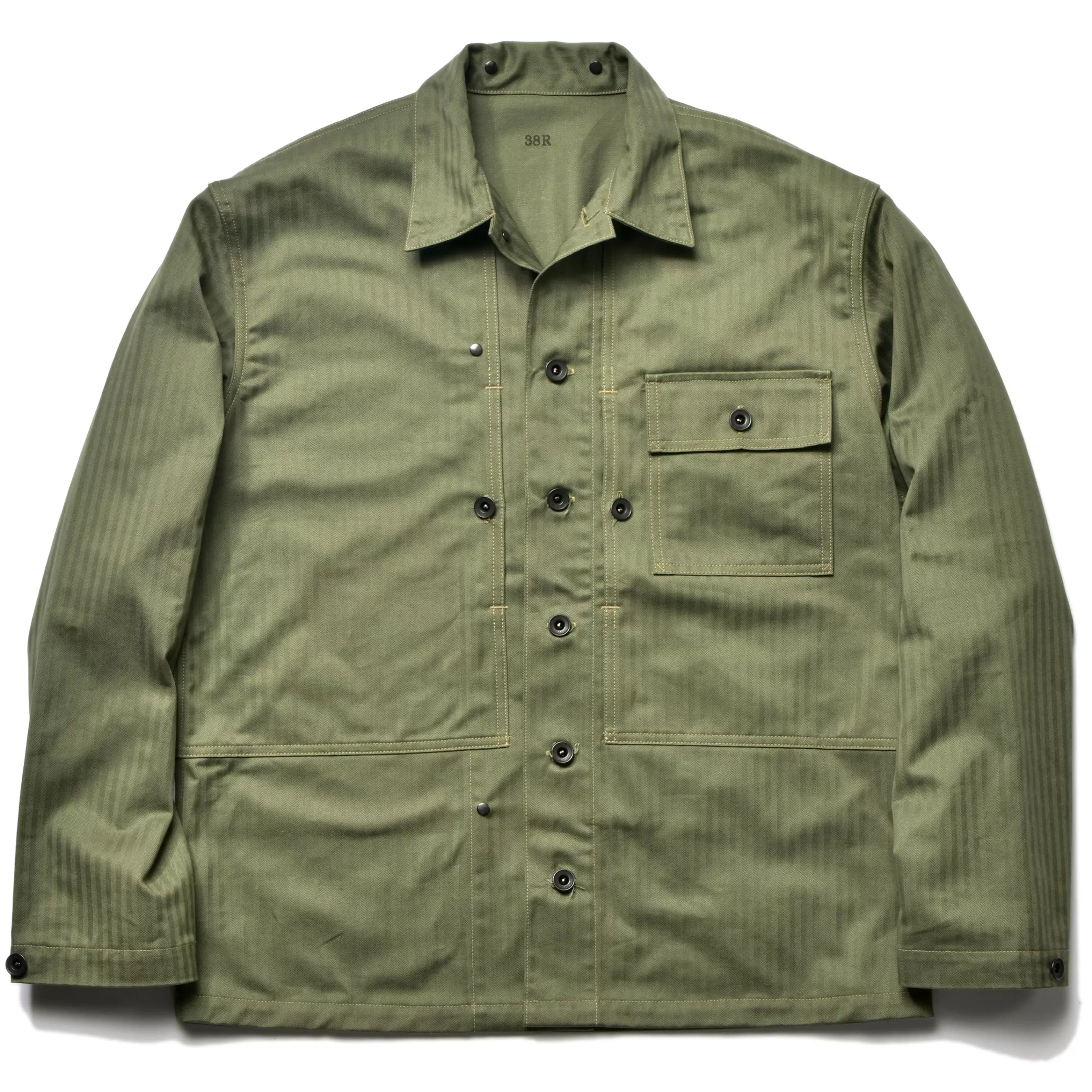 The Real McCoy's P-44 Utility Coat 154 Sage Green Online