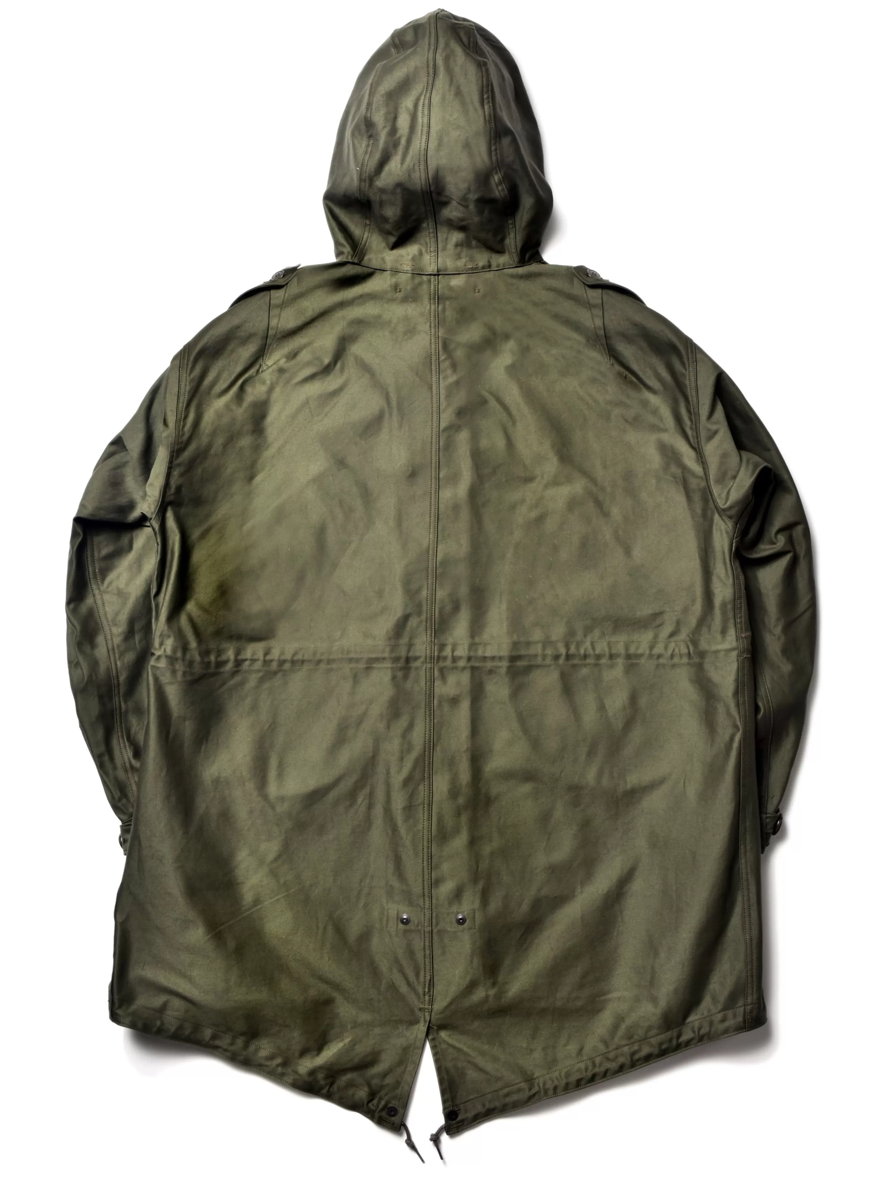 The Real McCoy's Parka-Shell, M-1951 (Model 220) 150 Olive Flash Sale