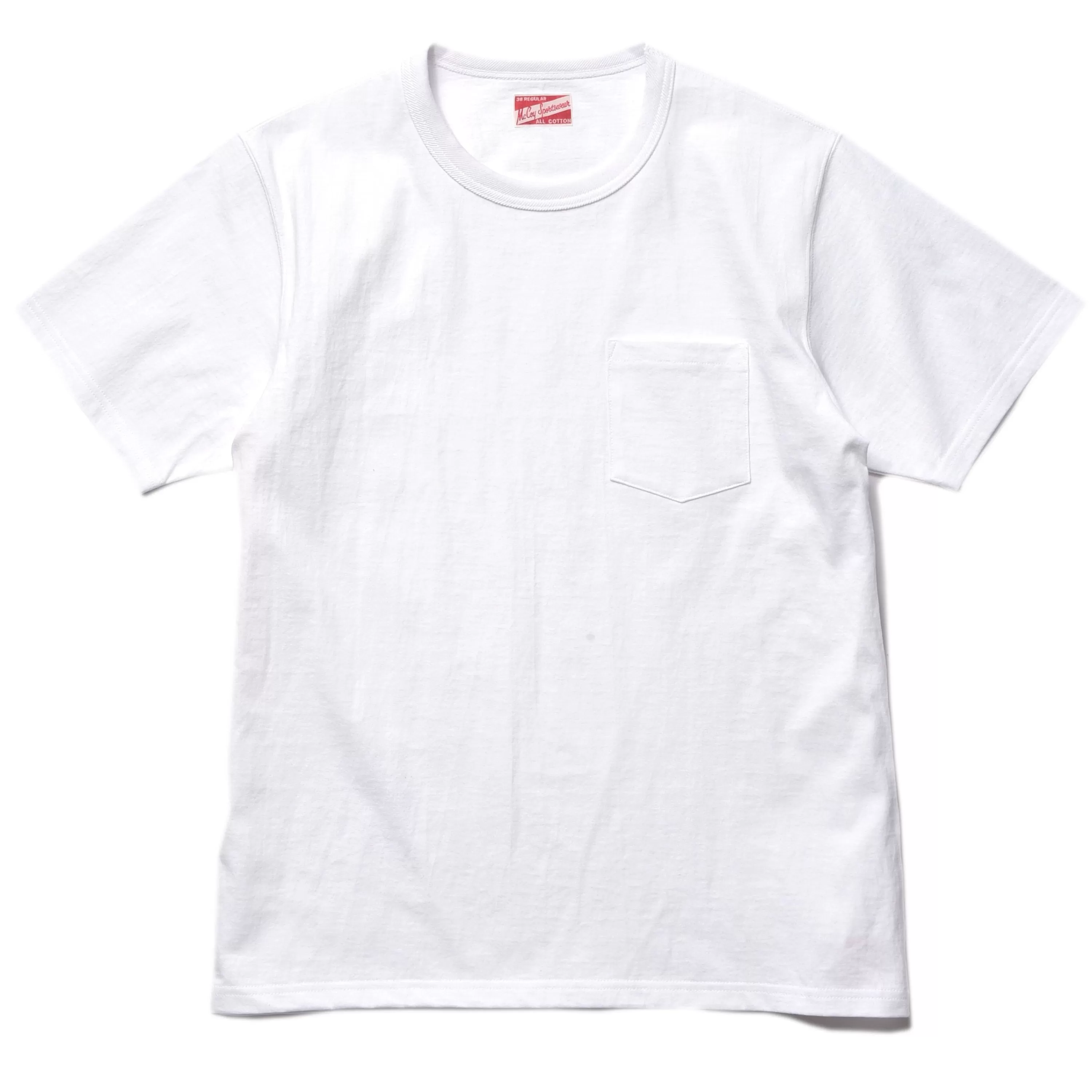 Joe McCoy Pocket Tee 10 White Best Sale