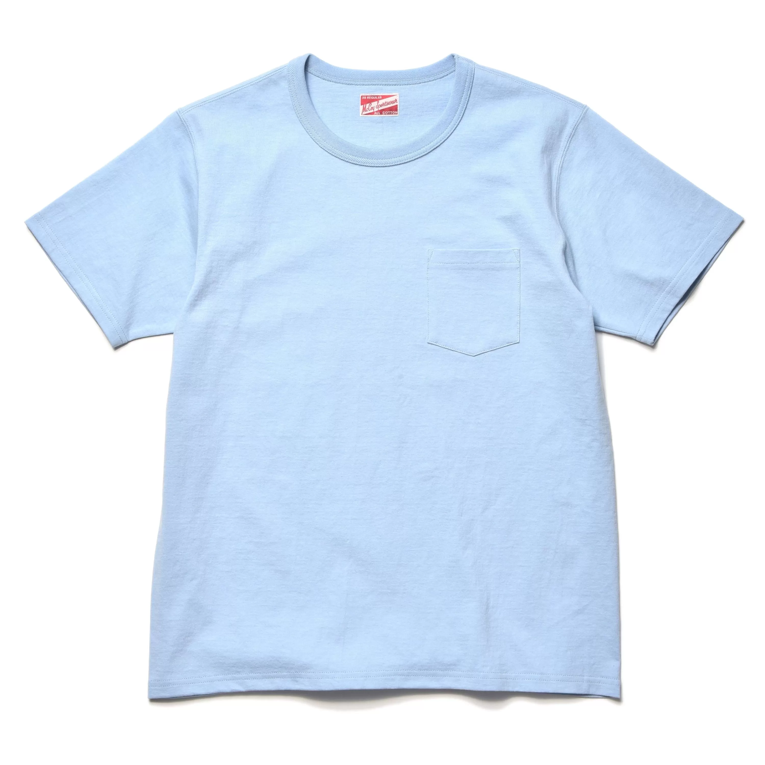 Joe McCoy Pocket Tee 110 Saxe Flash Sale