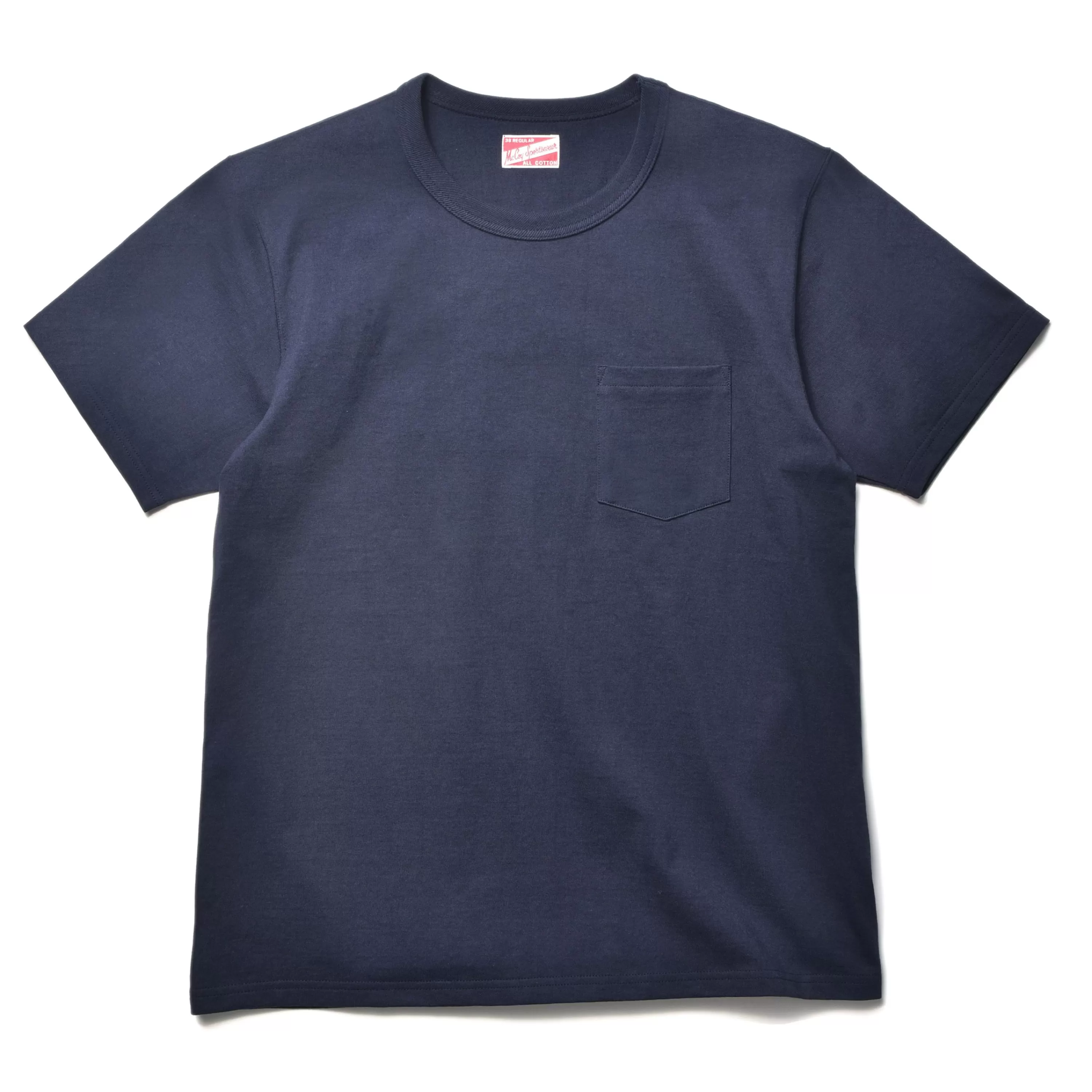 Joe McCoy Pocket Tee 140 Navy Sale