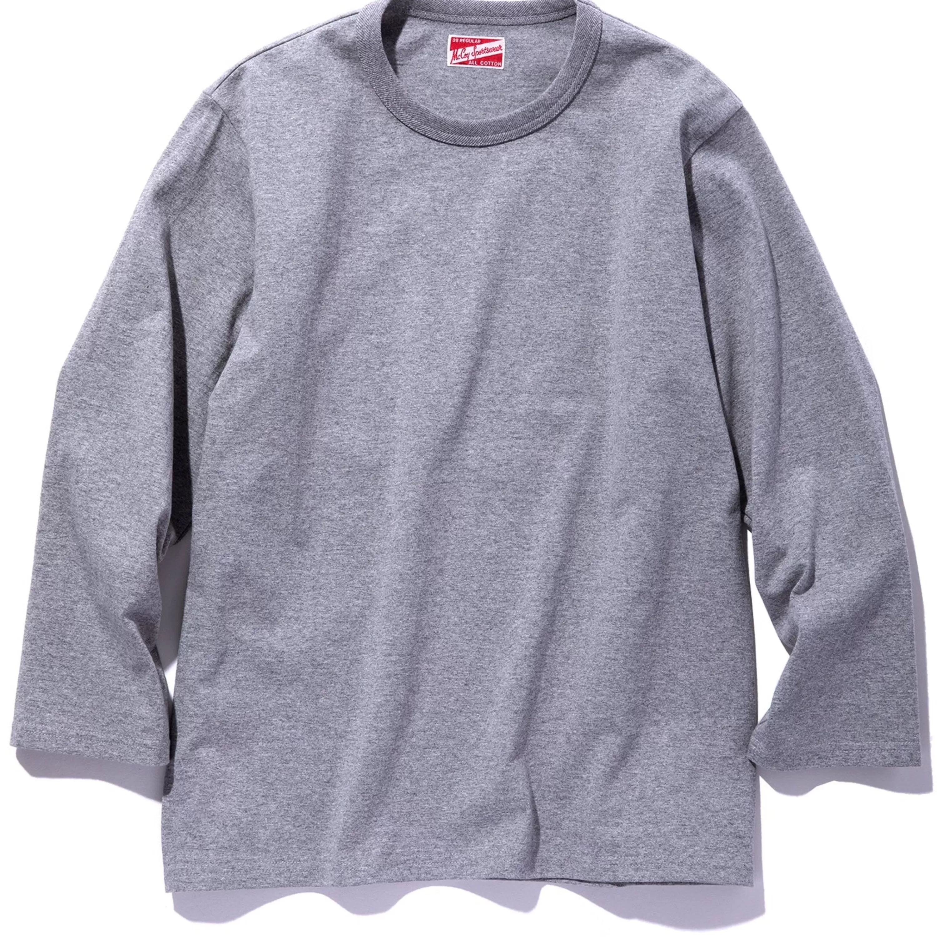 Joe McCoy Quarter Sleeve T-Shirt Grey Online