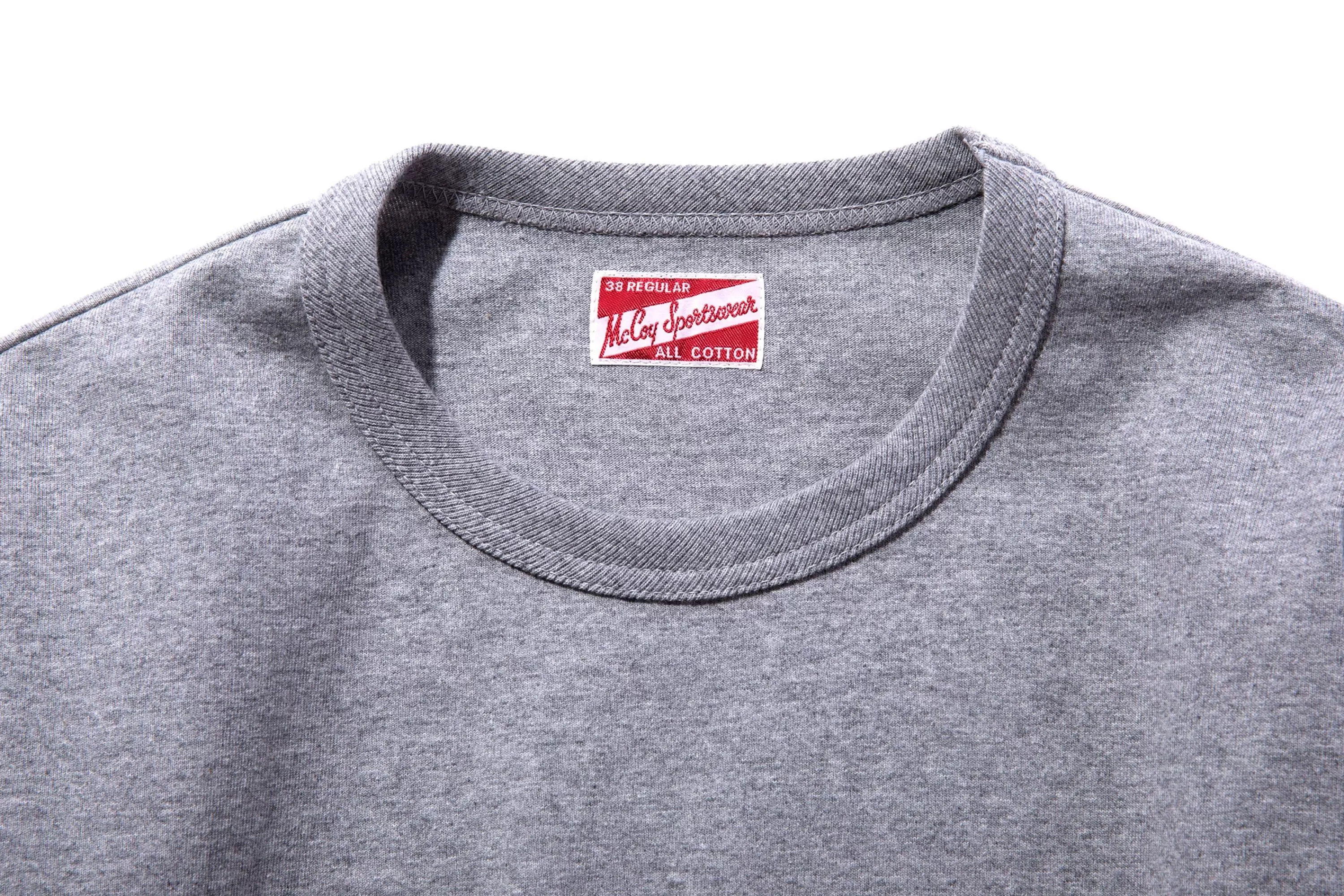 Joe McCoy Quarter Sleeve T-Shirt Grey Online
