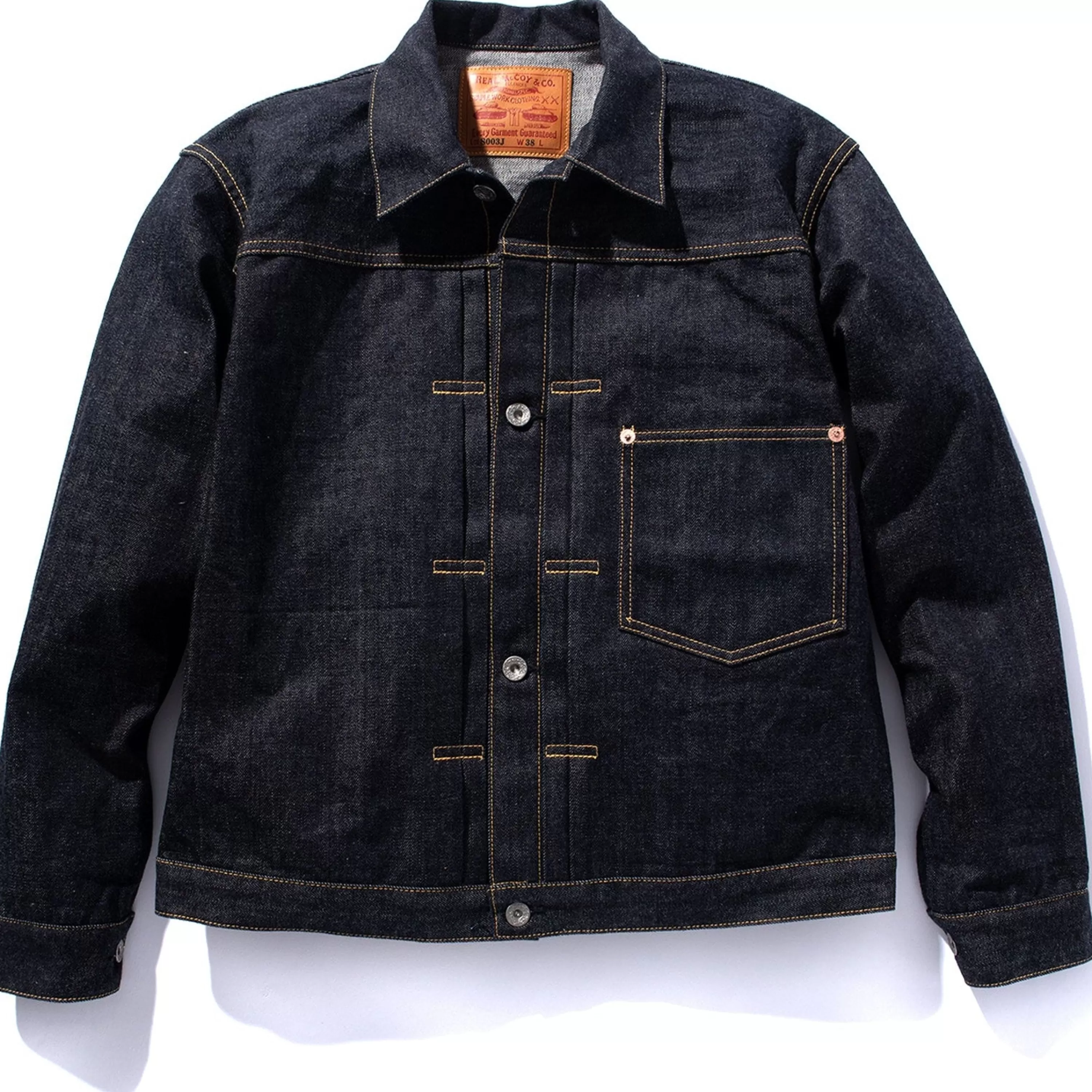 The Real McCoy's Real Mccoy'S Lot.S003J 141 Indigo Sale