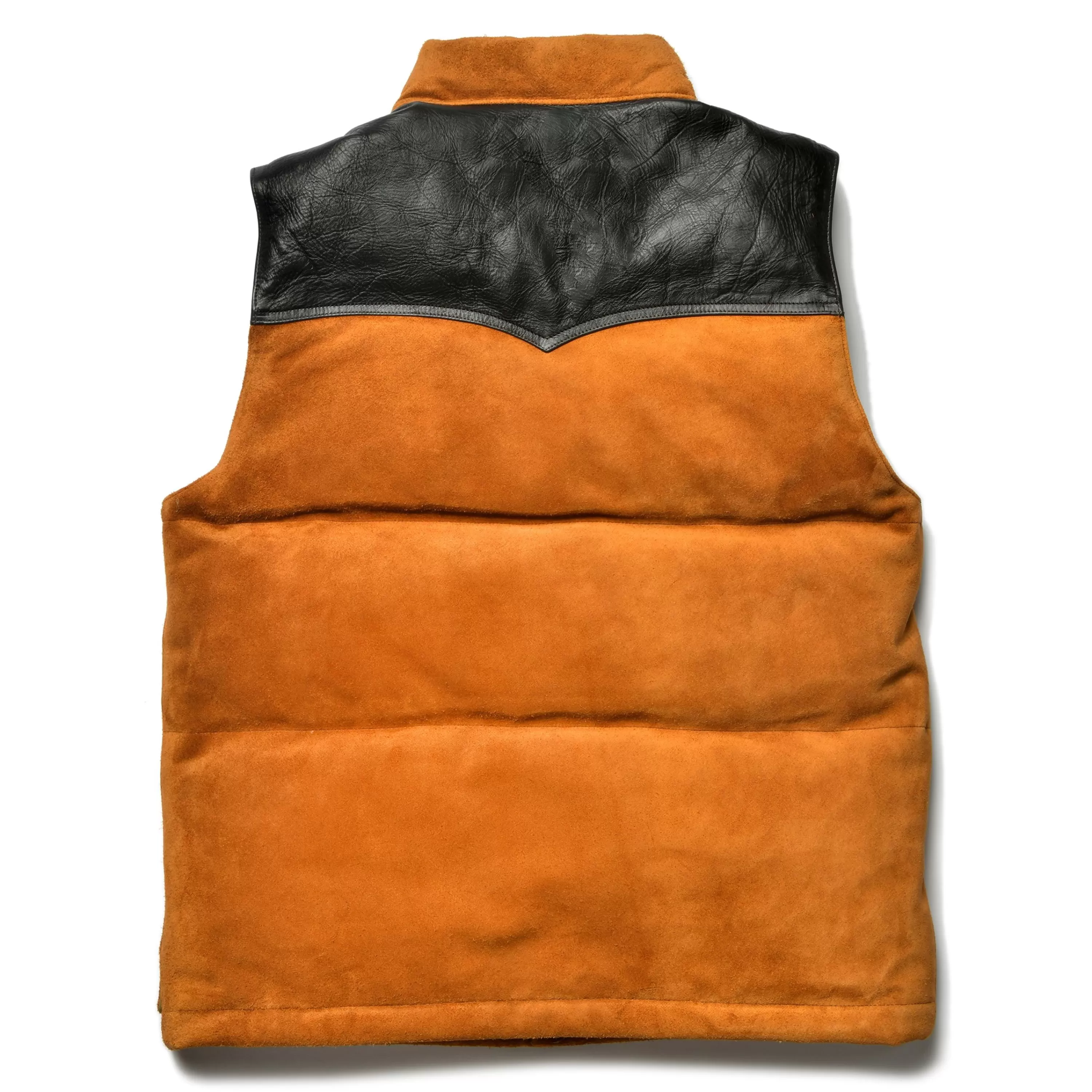 Joe McCoy Roughout Down Vest 053 Raw Sienna Store