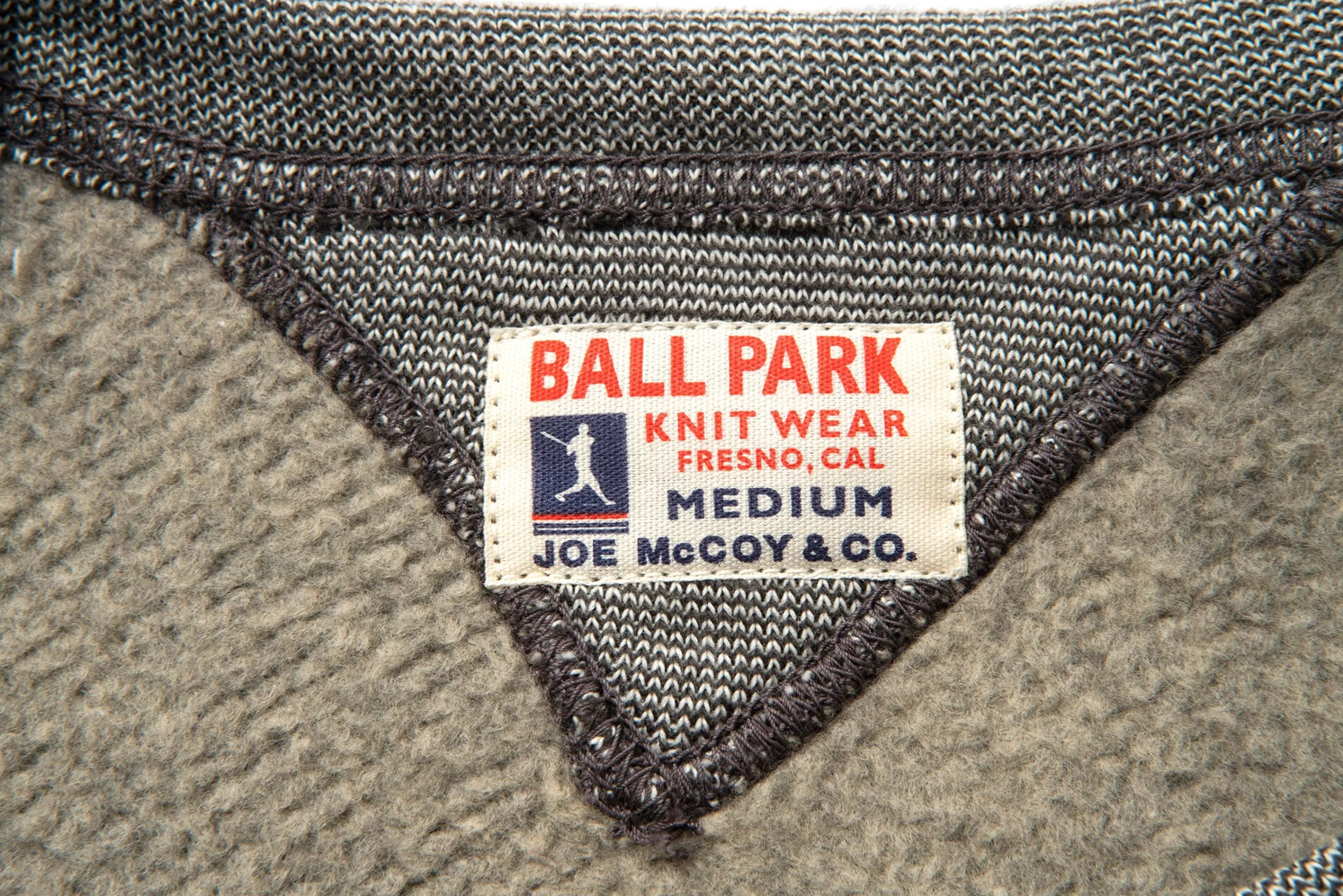 Joe McCoy Salt & Pepper Crewneck Sweatshirt 026 Grey Shop