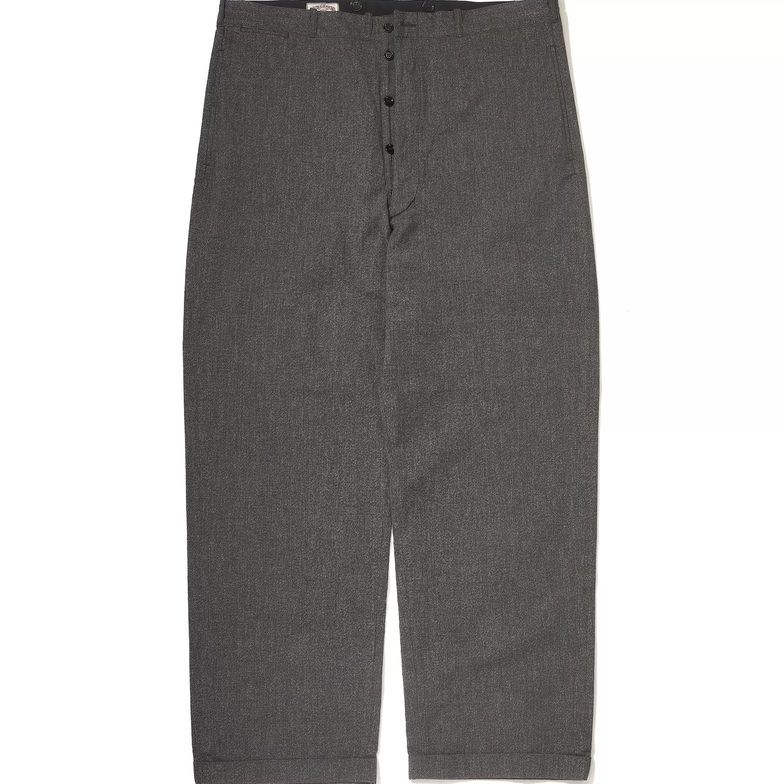 Joe McCoy Salt And Pepper Chambray Atelier Trousers 026 Salt&Pepper Discount