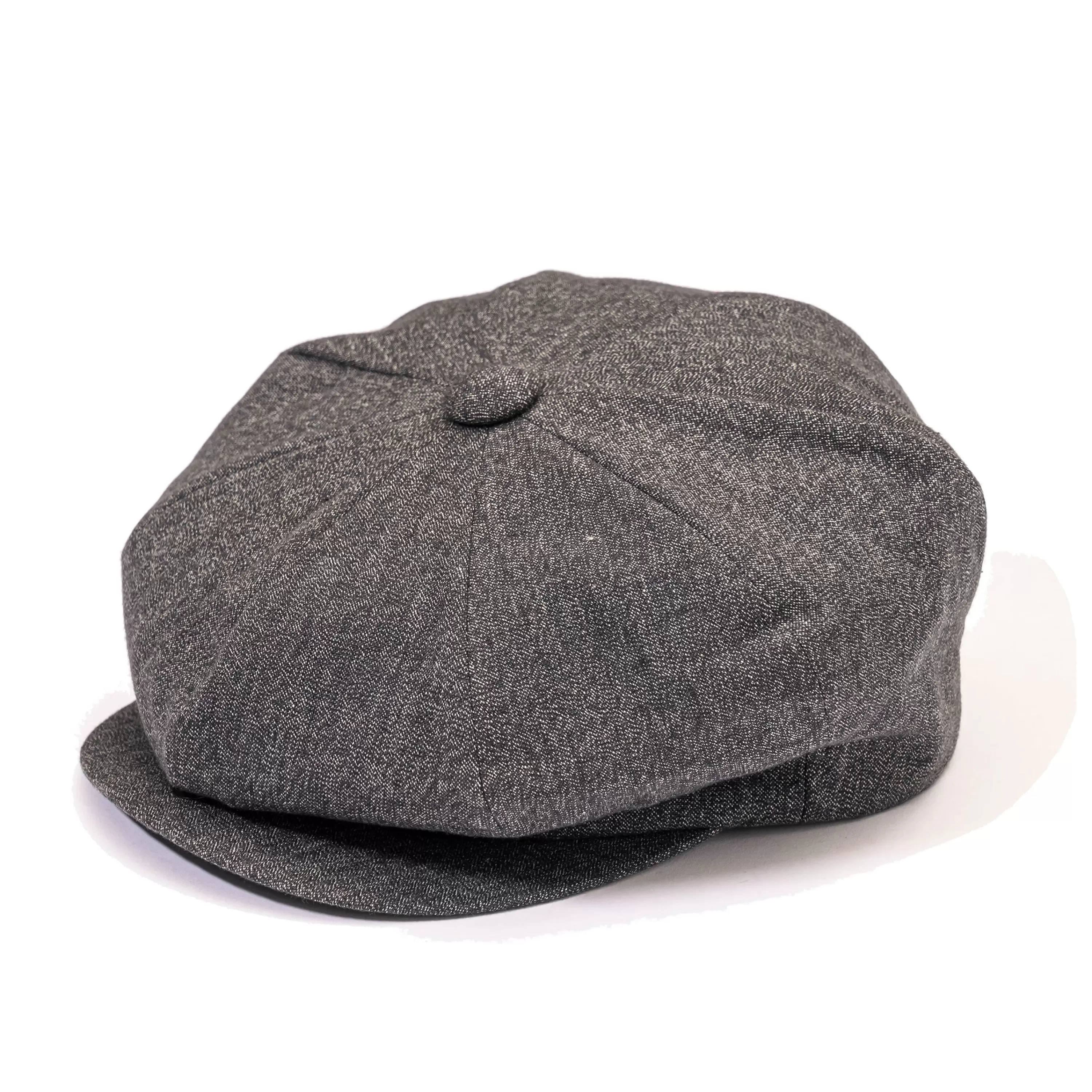 Joe McCoy Salt And Pepper Chambray Newsboy Cap 026 Salt&Pepper New