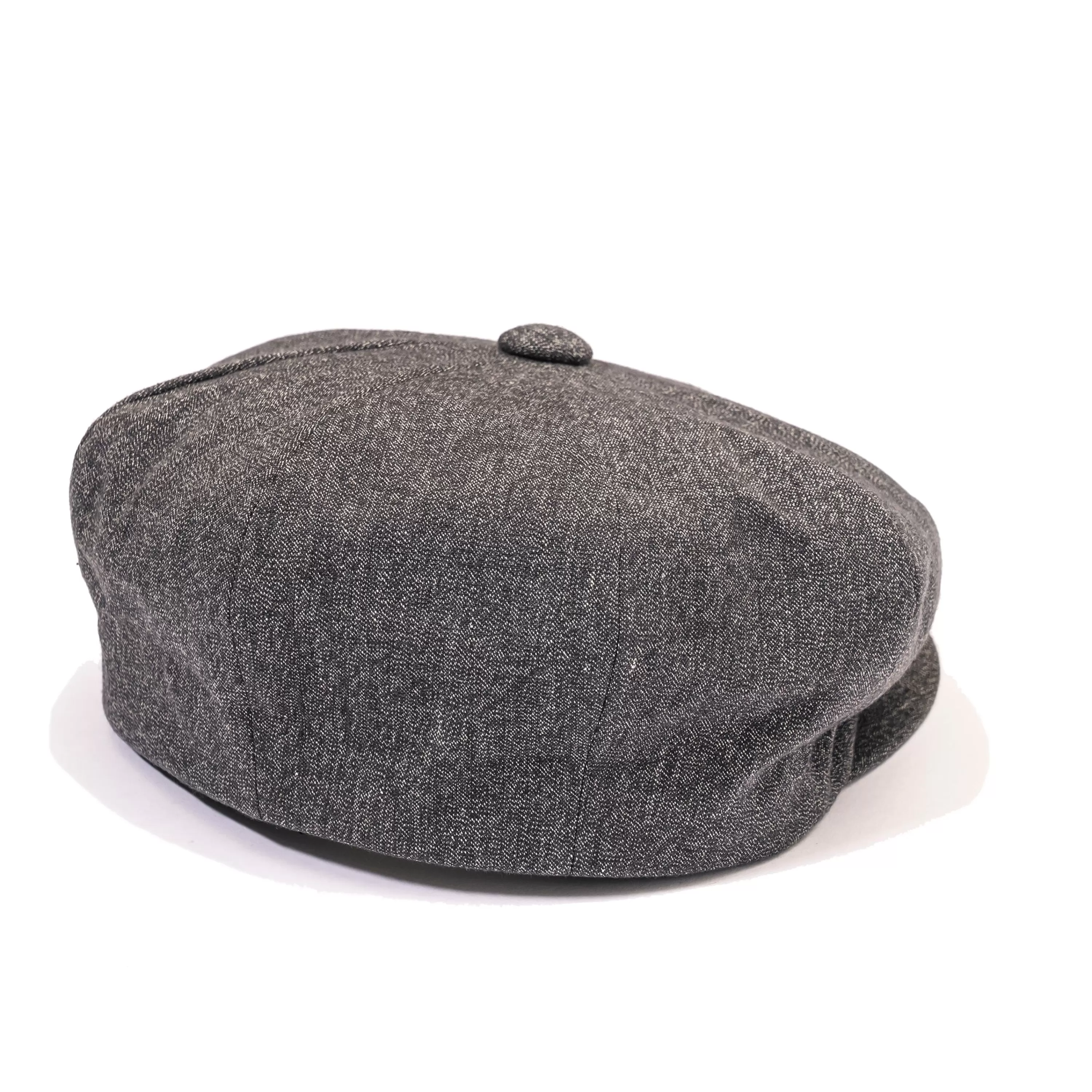 Joe McCoy Salt And Pepper Chambray Newsboy Cap 026 Salt&Pepper New