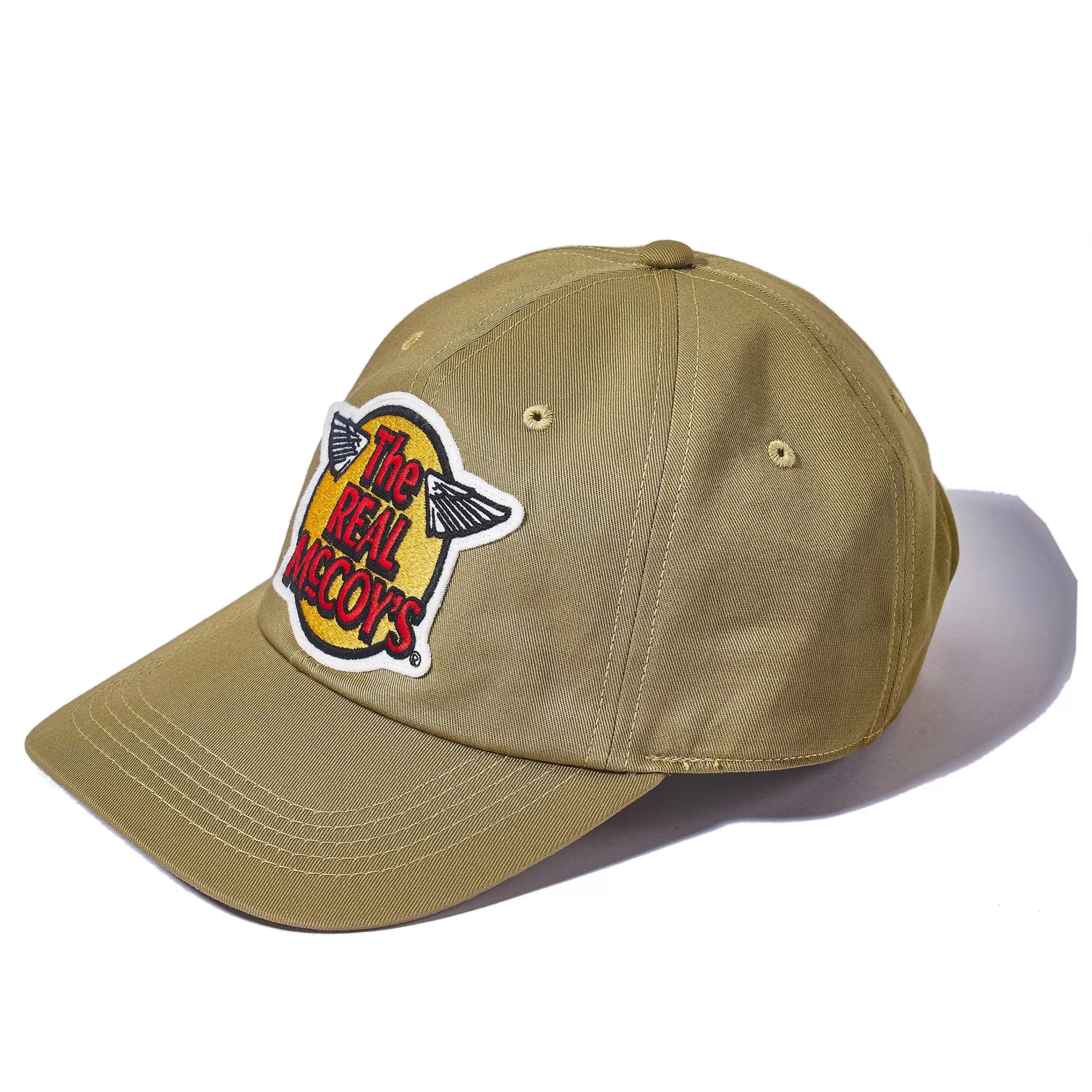The Real McCoy's Logo Baseball Cap 040 Khaki Discount