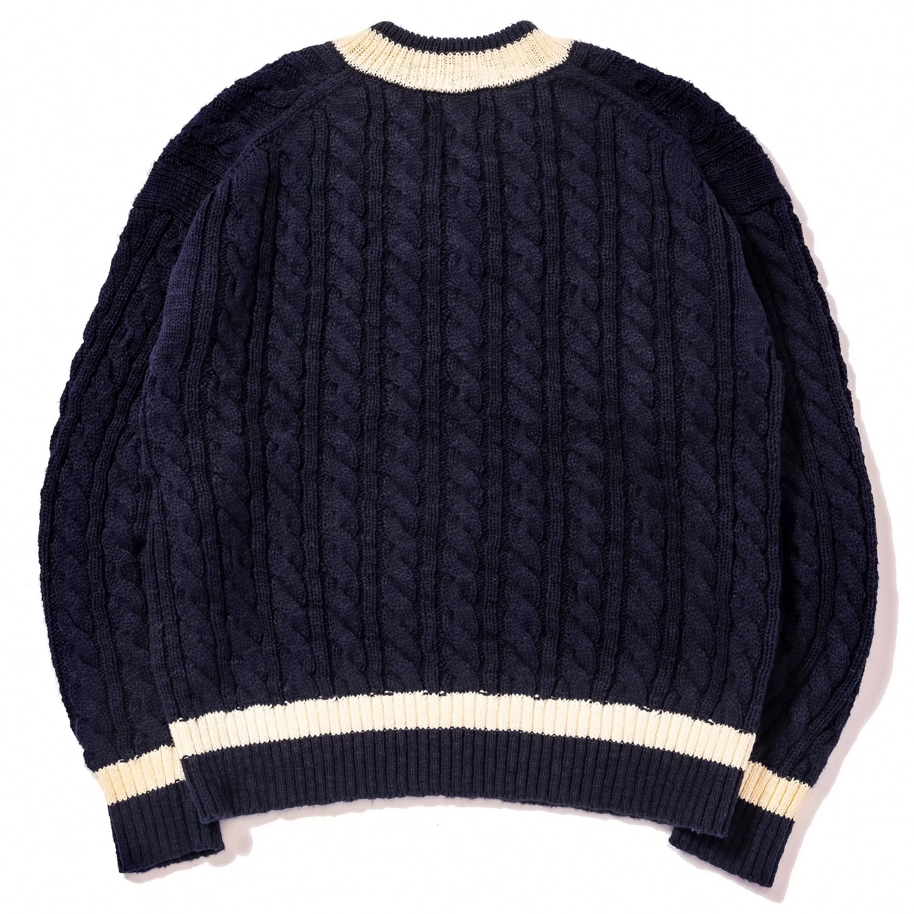 Joe McCoy Tilden Knit Sweater Navy New