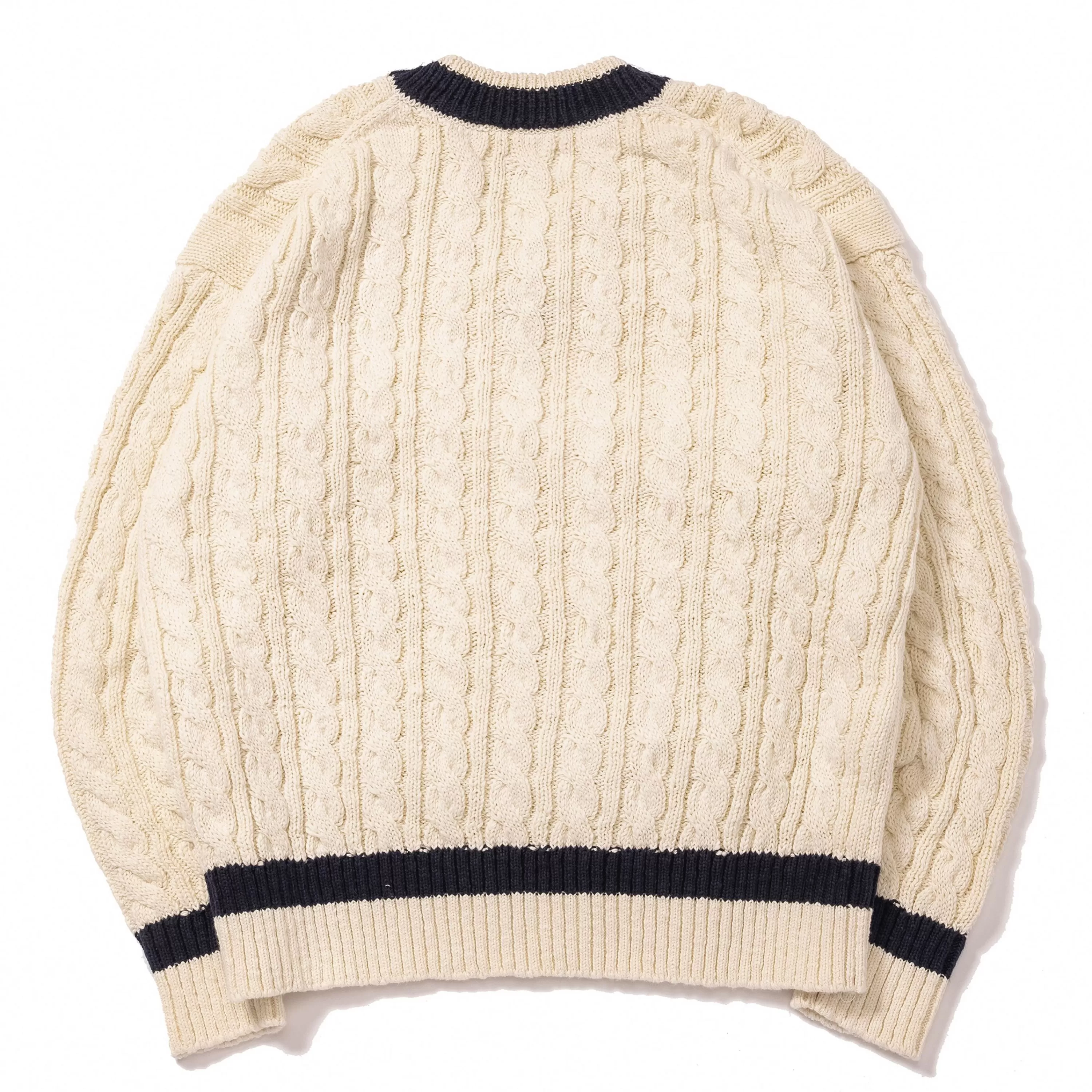 Joe McCoy Tilden Knit Sweater Milk Flash Sale