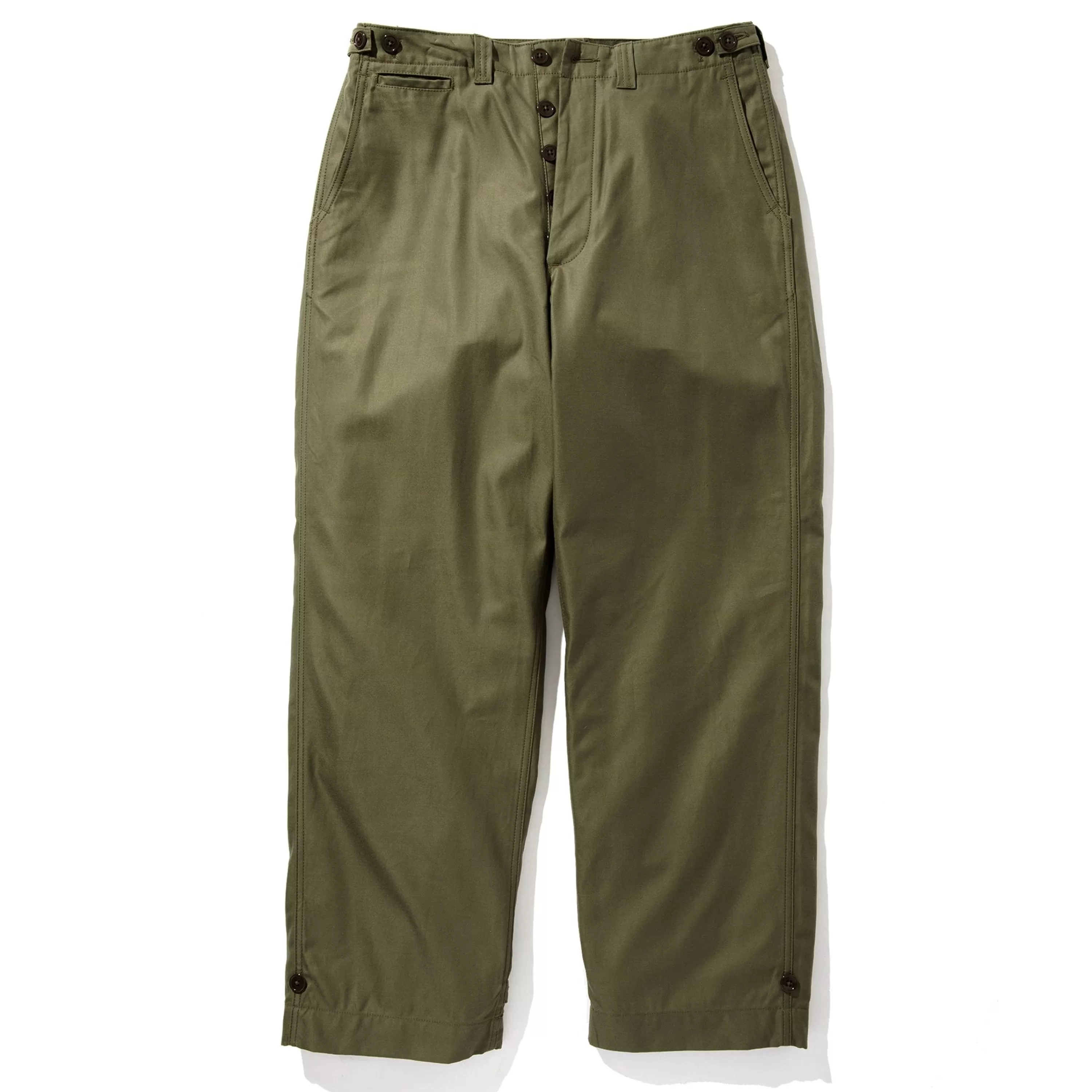 The Real McCoy's Trousers, Field, Cotton, O.D. Olive Shop