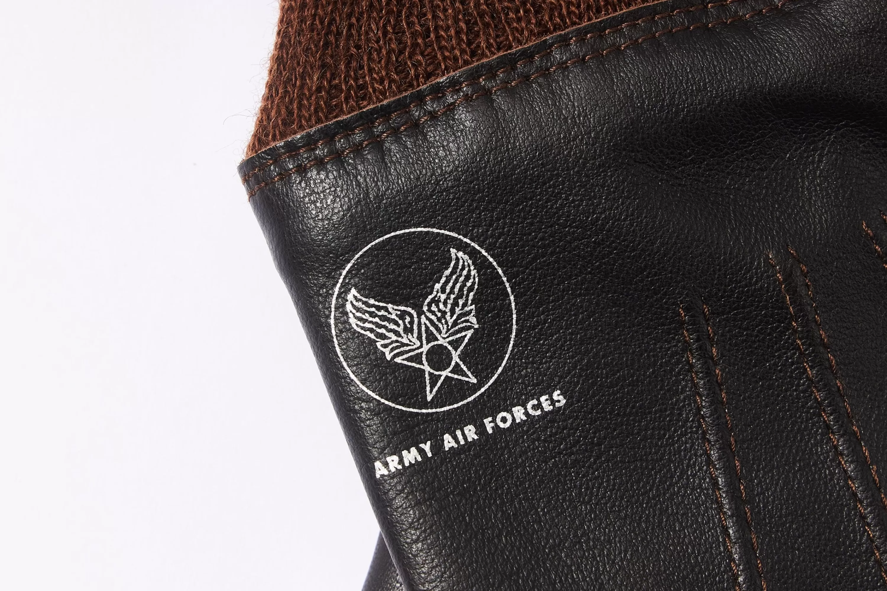 The Real McCoy's Type A-10 Glove, Flying Winter 051 Seal Brown New