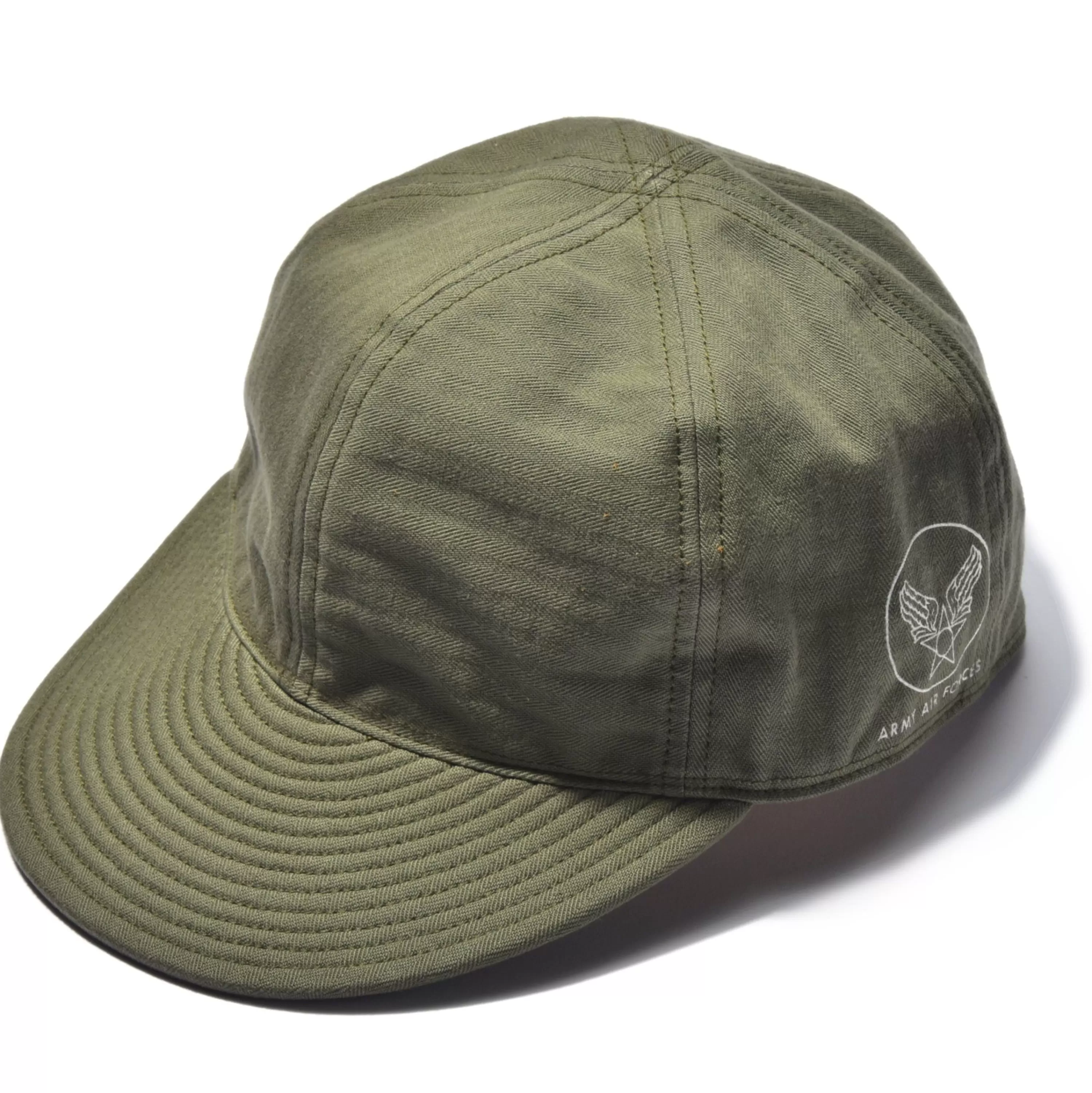 The Real McCoy's Type A-3 Cap / Decal 150 Olive Best Sale