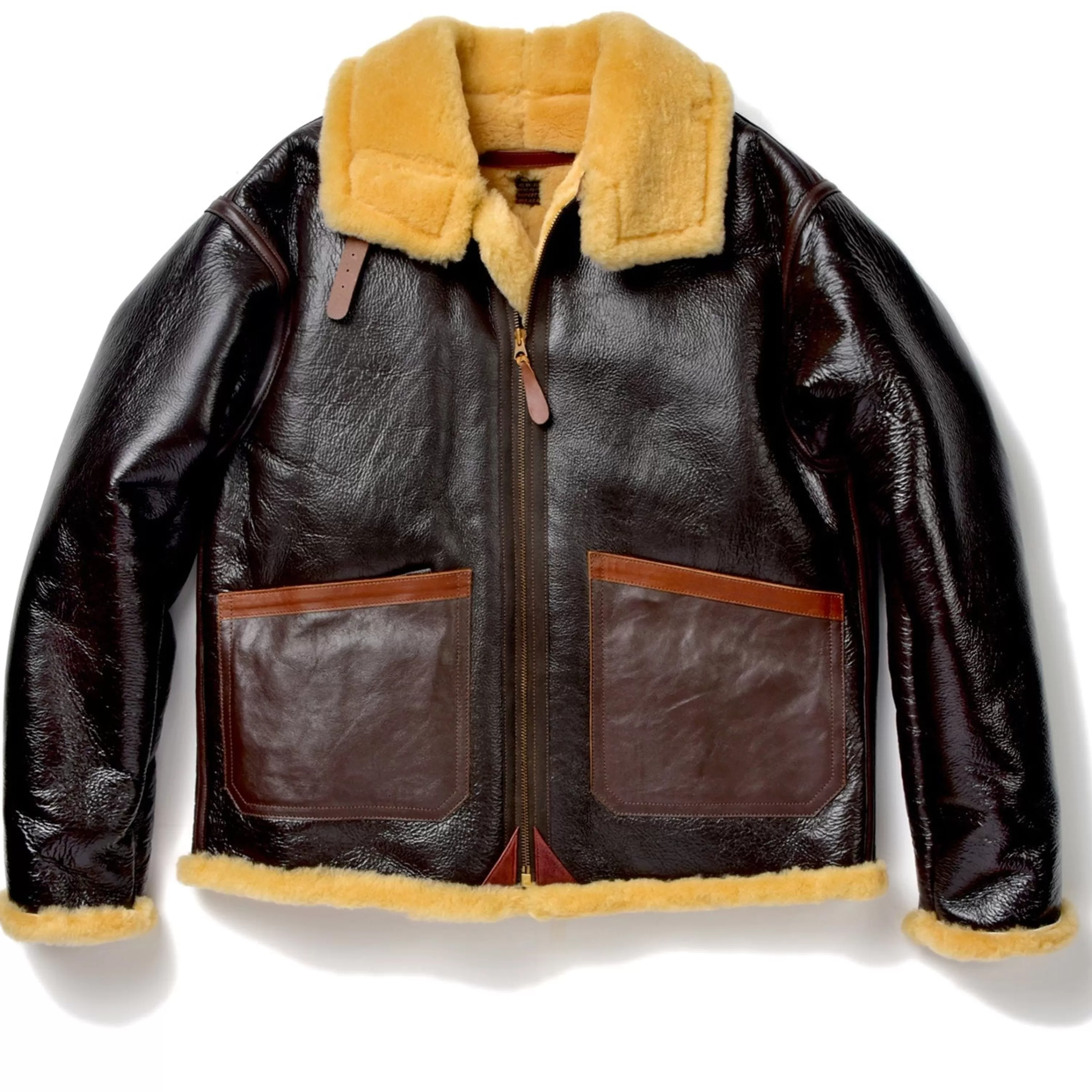 The Real McCoy's Type D-1 / Patch Pocket Modify Seal\Nbrown Hot