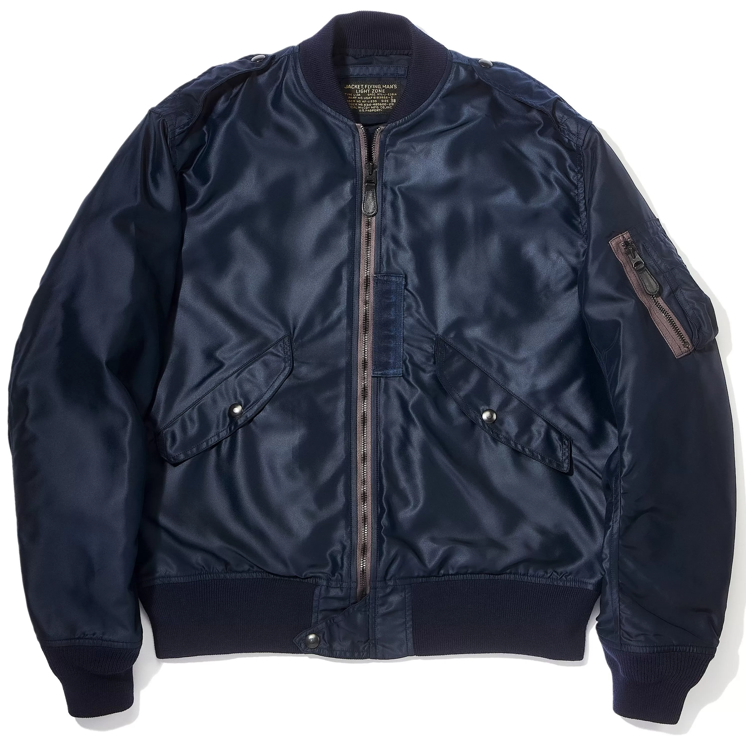 The Real McCoy's Type L-2A Real Mccoy Mfg. Co. 140 Navy Best Sale