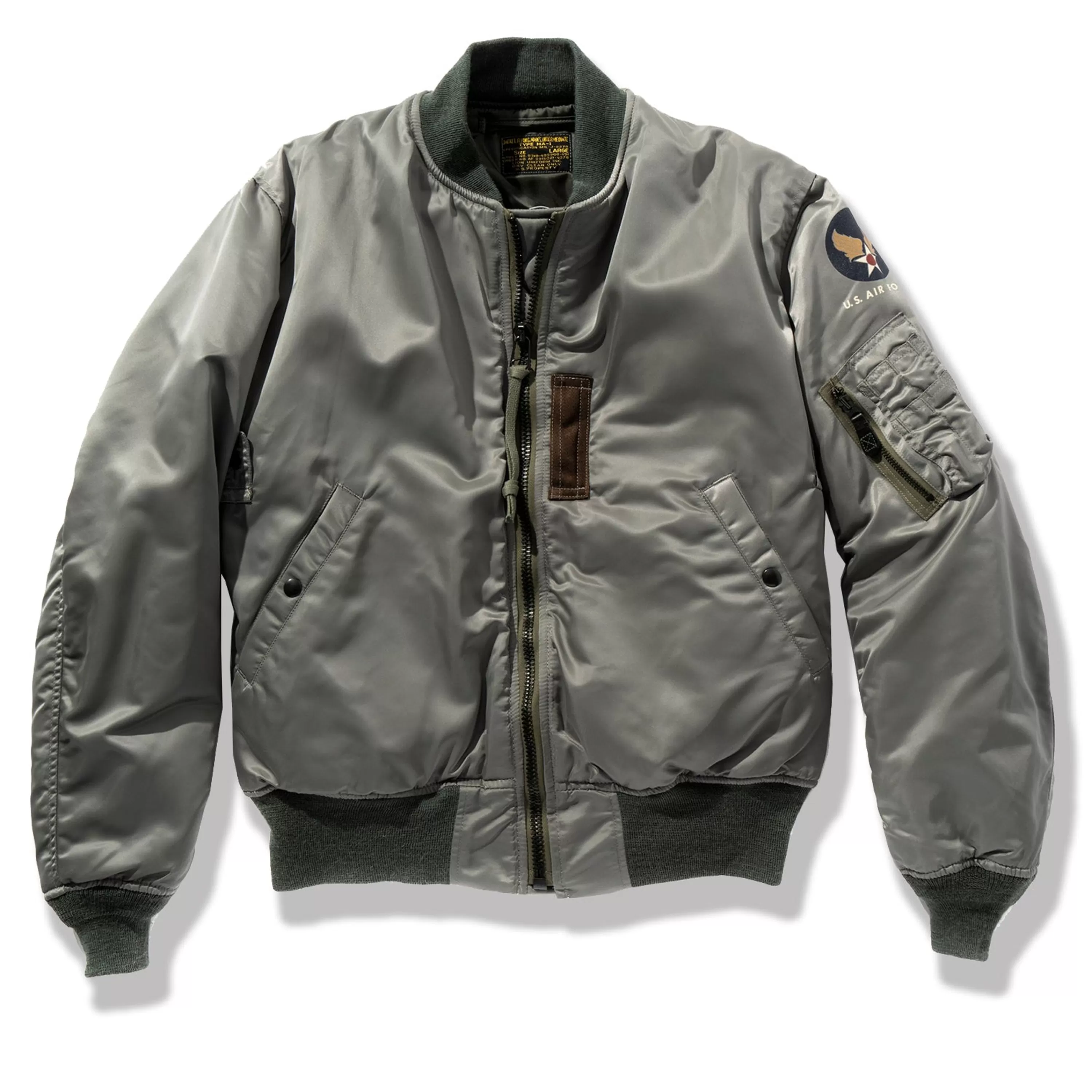 The Real McCoy's Type Ma-1 Lion Uniform Inc. (Decal) Grey Clearance