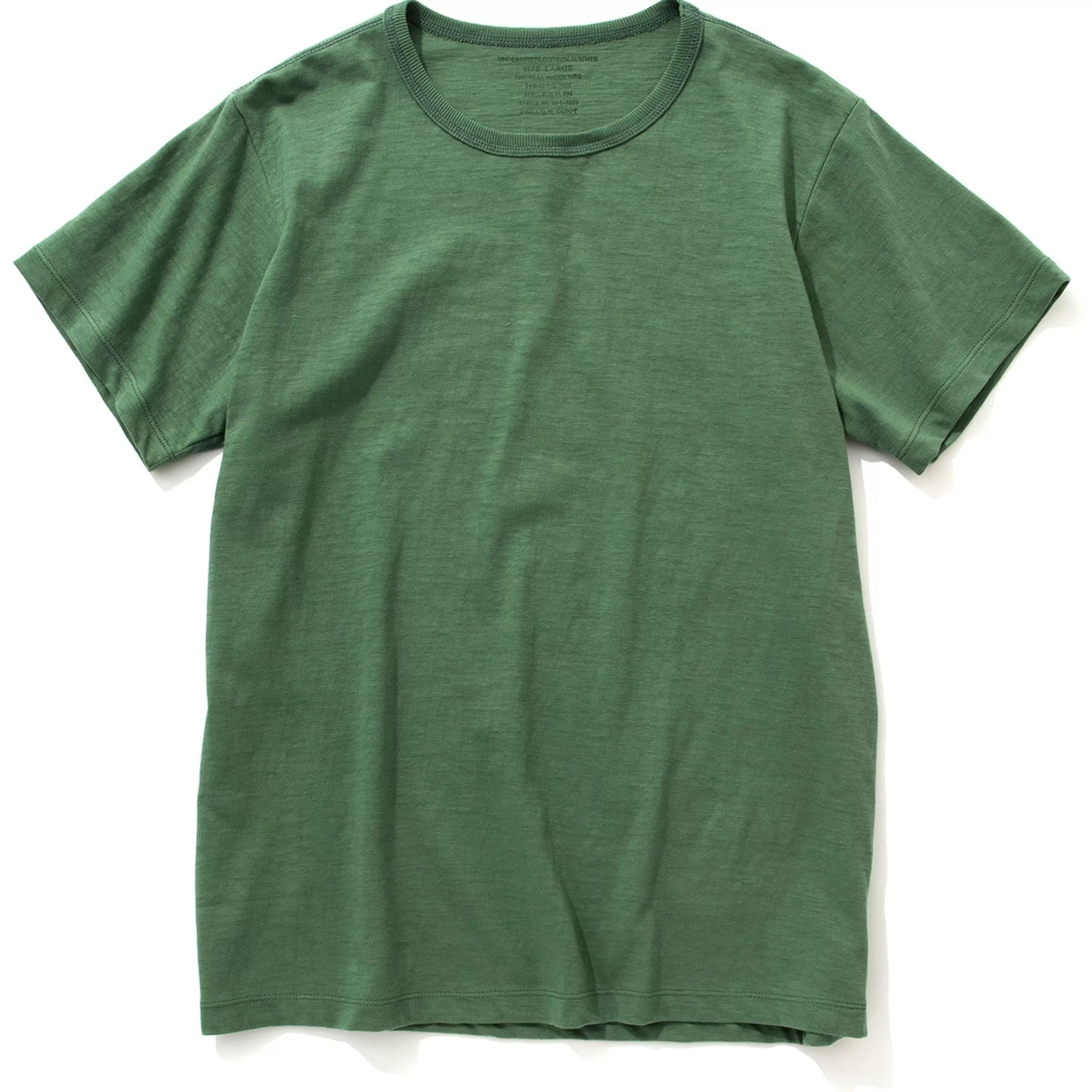 Joe McCoy Undershirts, Cotton, Summer 150 Olive Best Sale