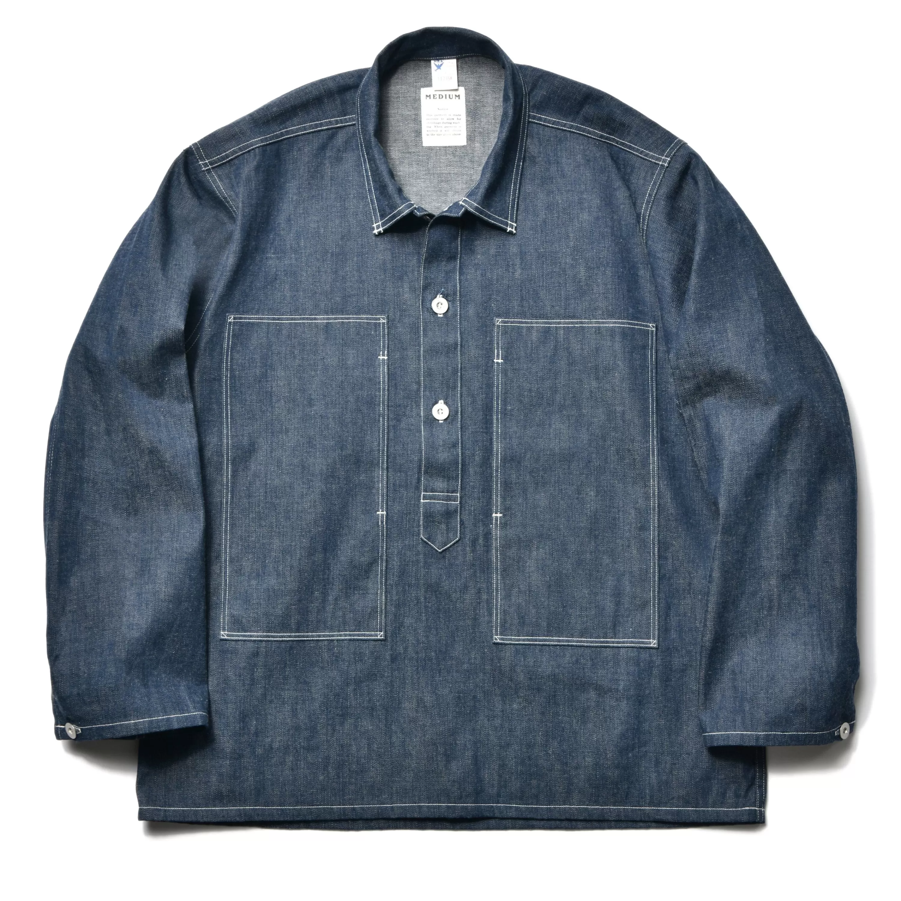 The Real McCoy's Uniform, Work, Blue Denim 141 Indigo Hot