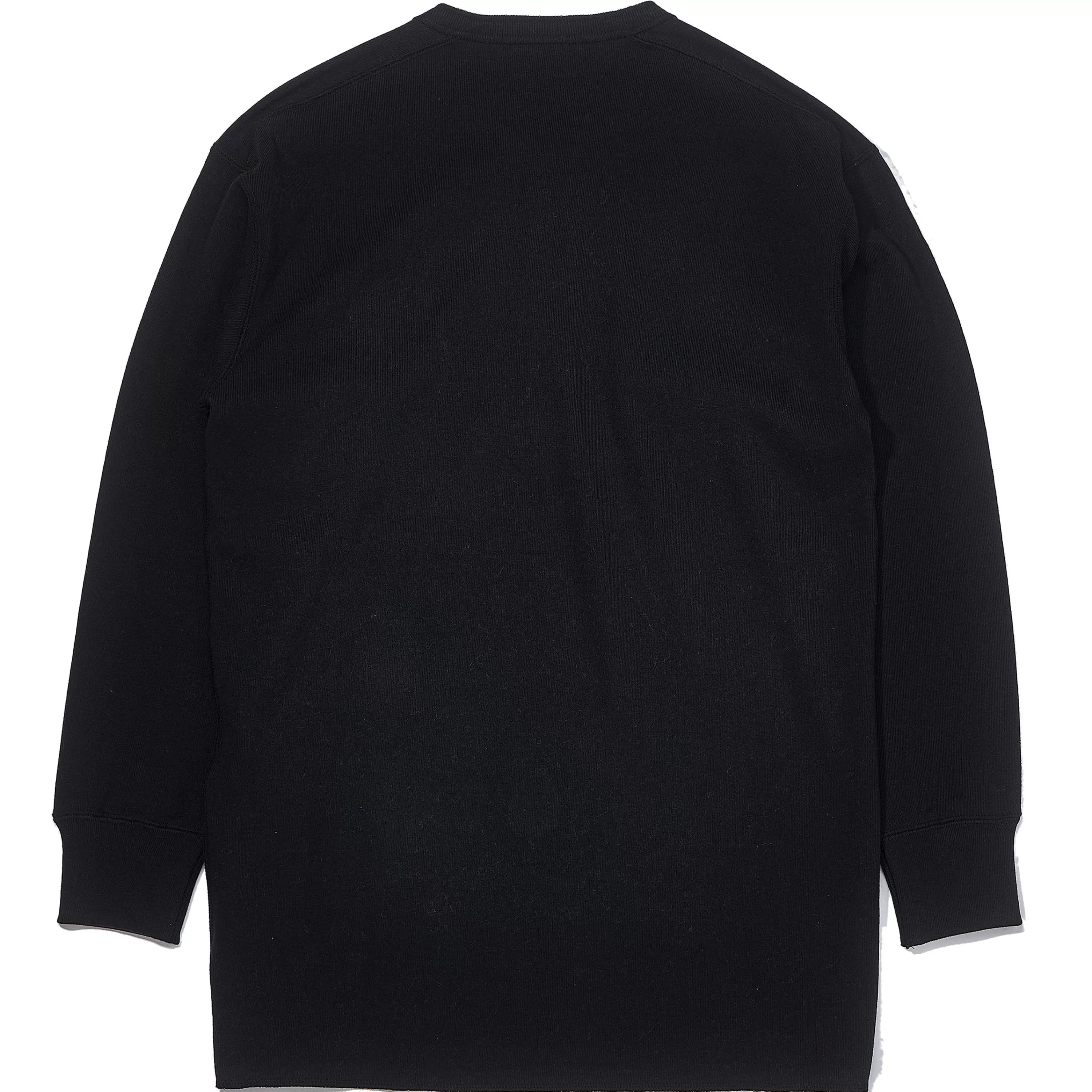 Joe McCoy Union Henley Undershirt L/S Black Cheap