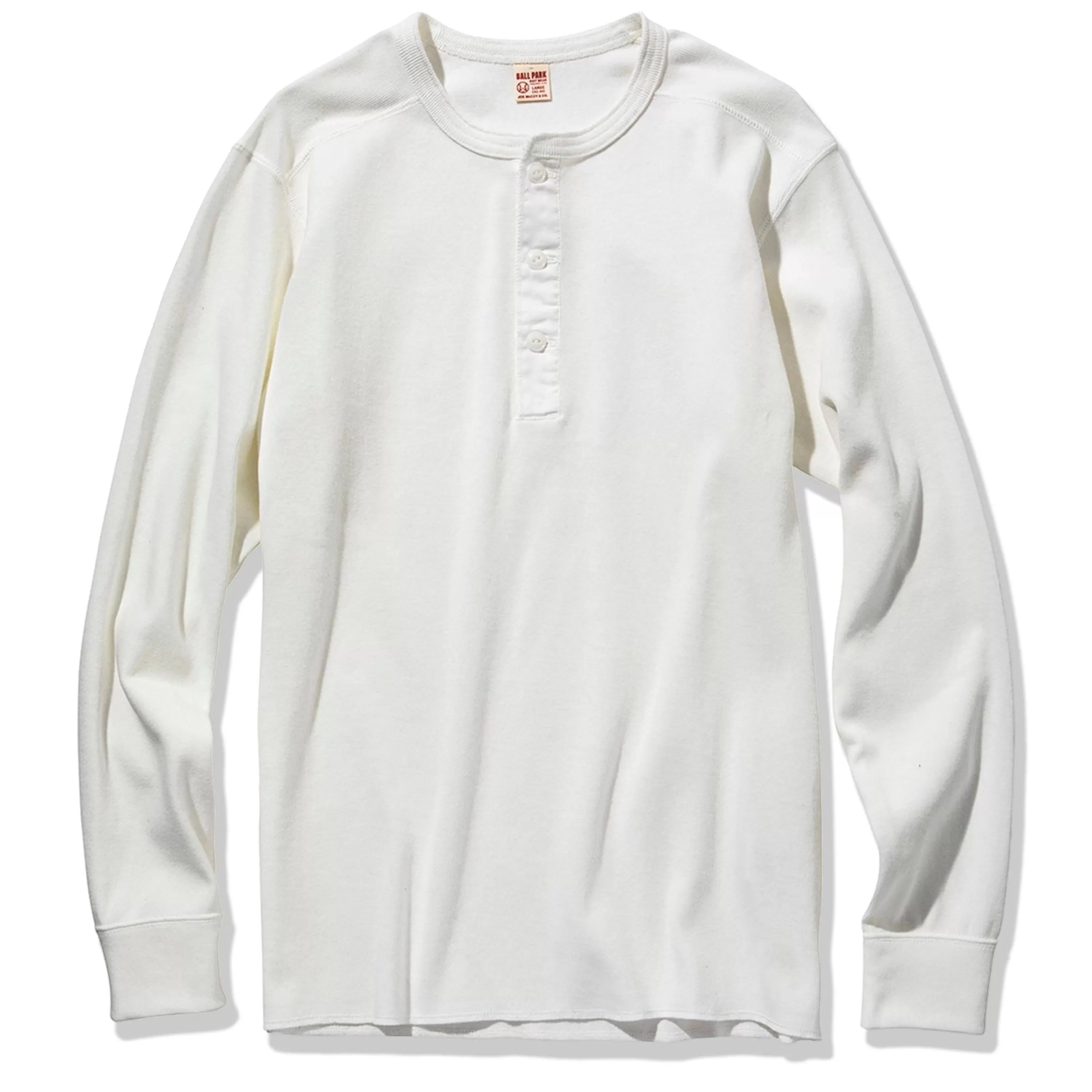 Joe McCoy Union Shirt Long Sleeve White Hot