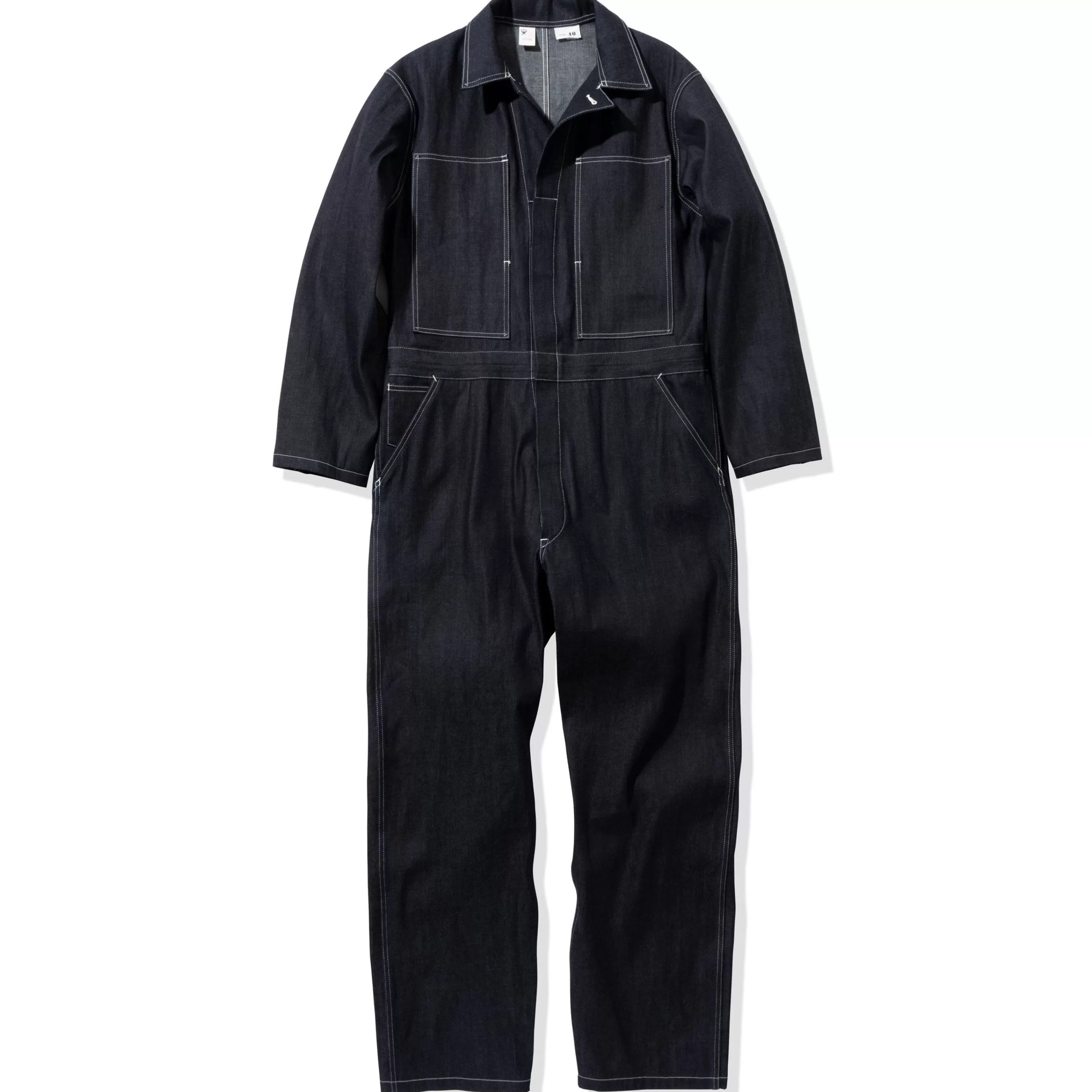 The Real McCoy's U.S. Army Denim Utility Overall Indigo Fashion