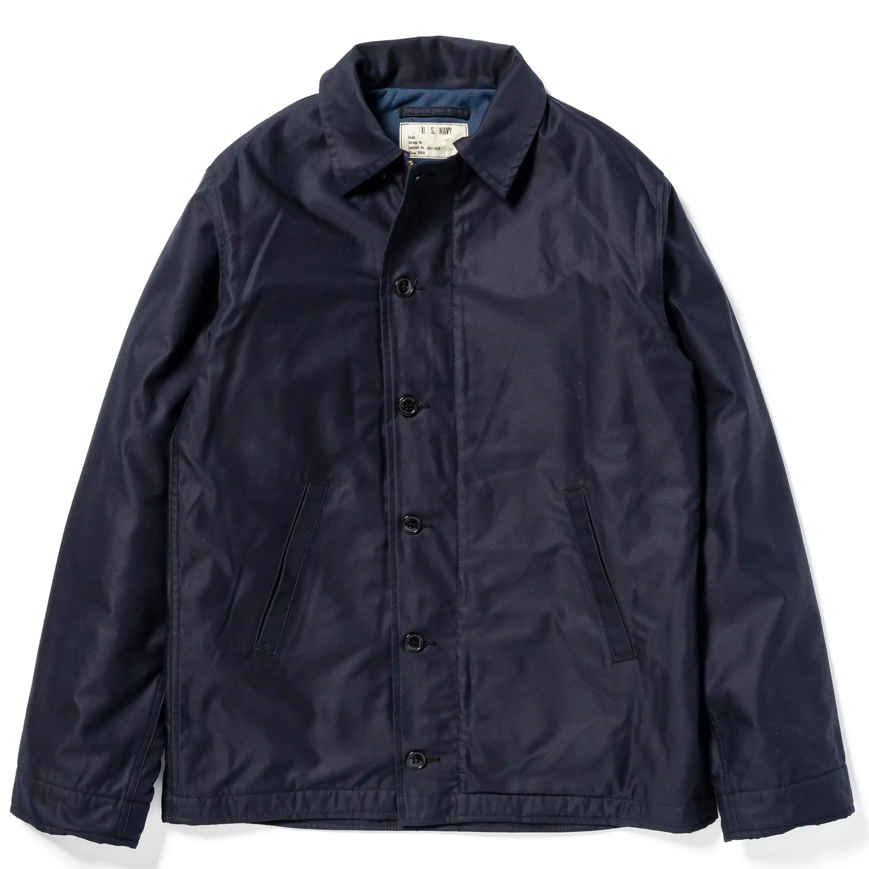 The Real McCoy's U.S. Navy Utility Jacket 140 Navy Hot