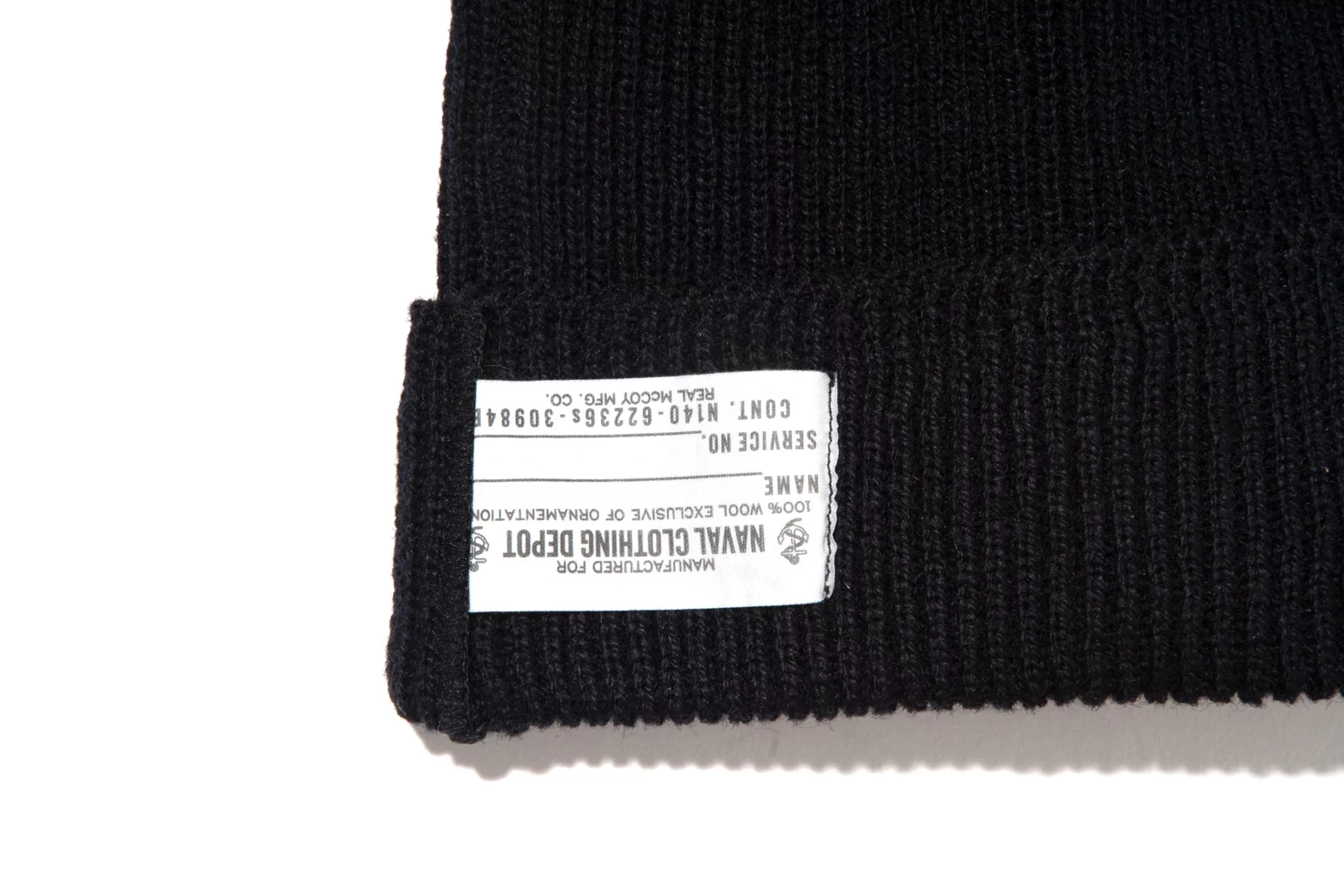 The Real McCoy's U.S. Watch Cap Navy Fashion
