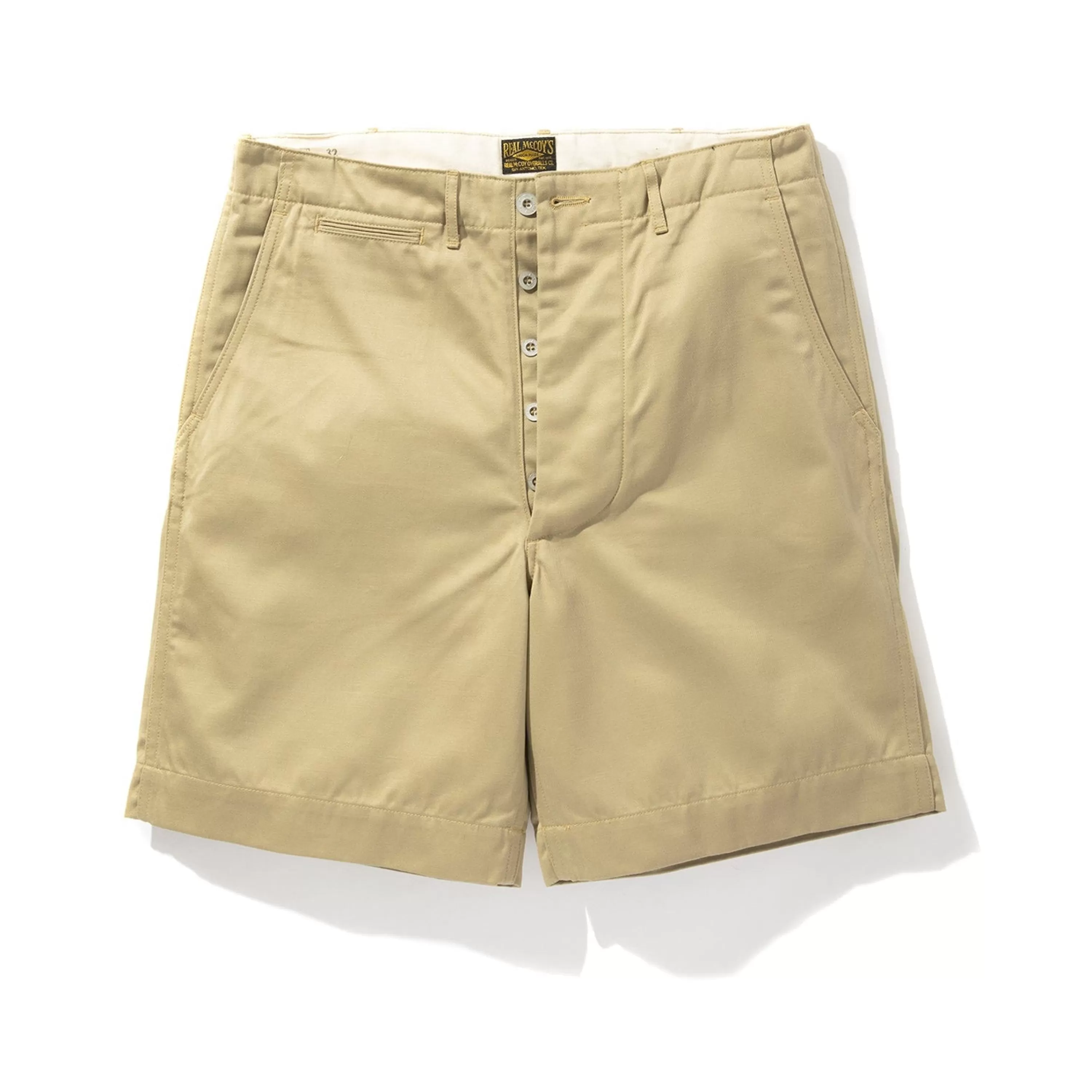 The Real McCoy's U.S.Army Khaki Shorts 040 Khaki Online