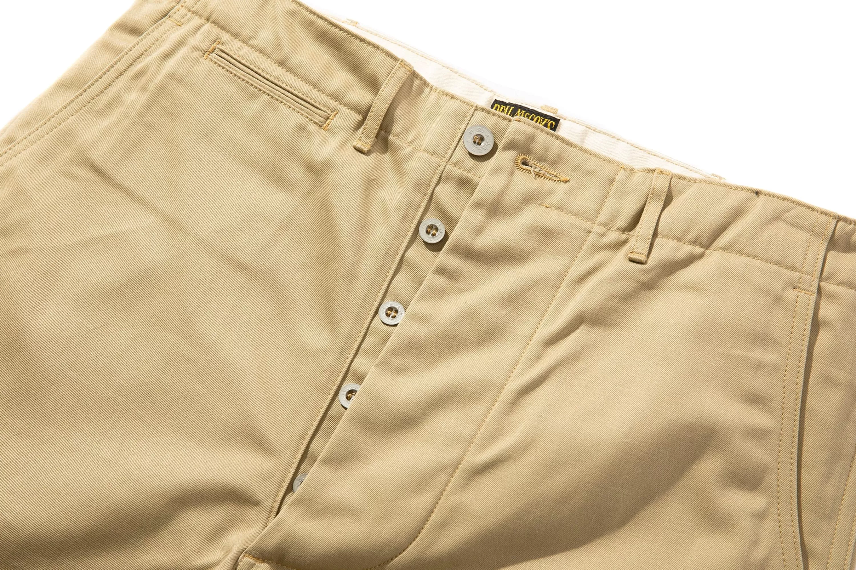 The Real McCoy's U.S.Army Khaki Shorts 040 Khaki Online
