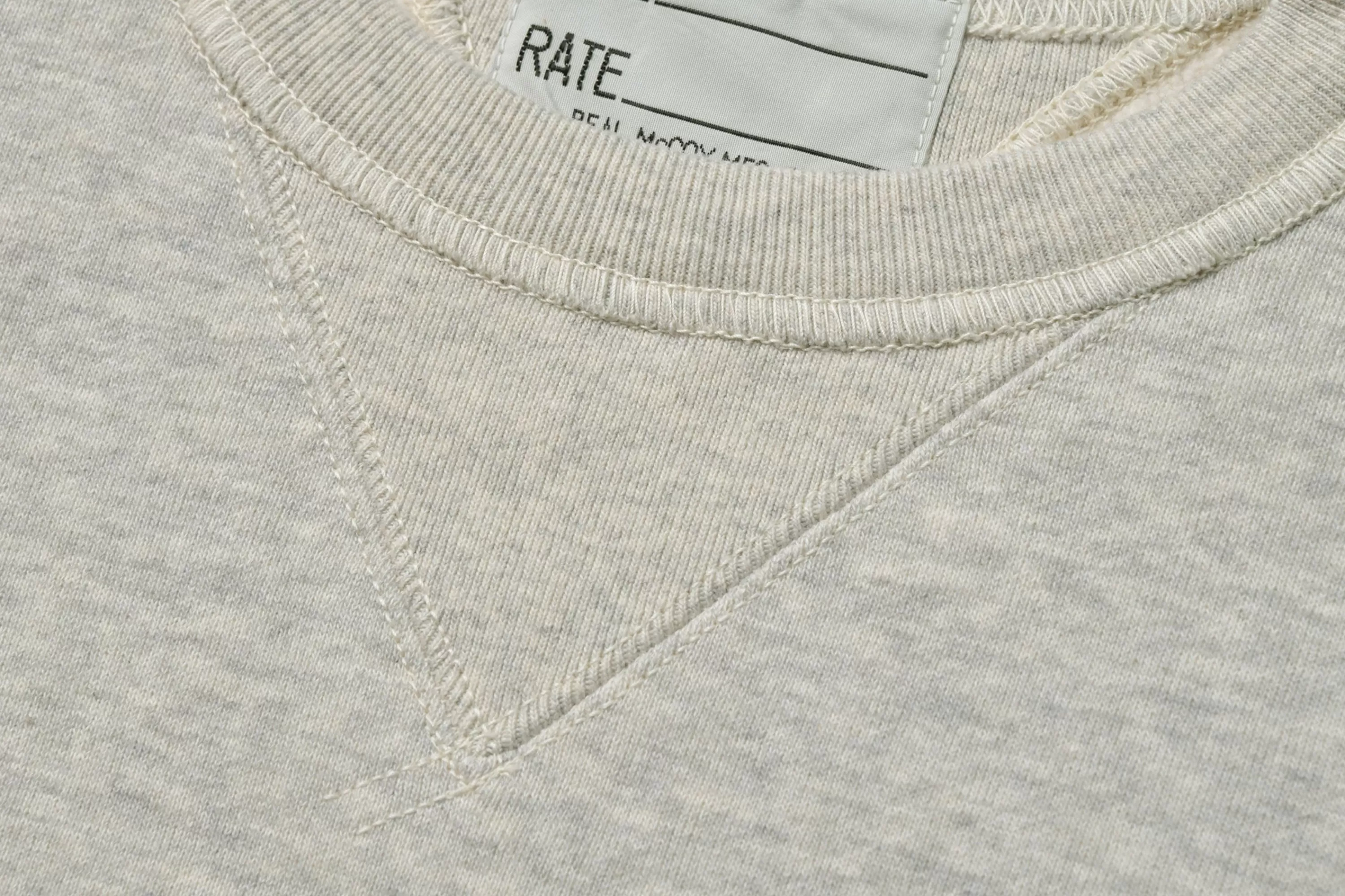 The Real McCoy's Usn Crewneck Sweatshirt 022 Snow Gray Cheap