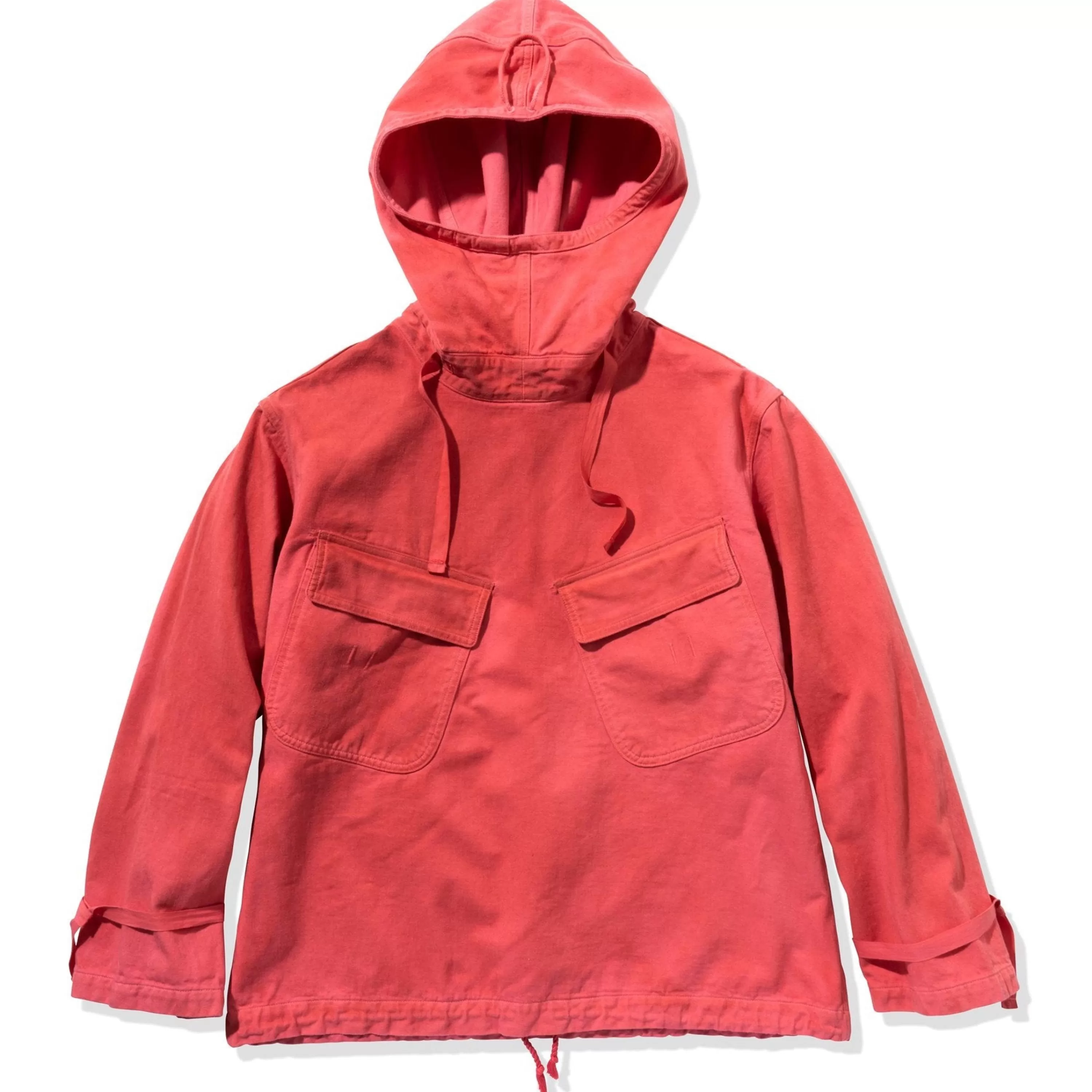 The Real McCoy's Usn Salvage Smock Parka (Over-Dyed) Red Flash Sale