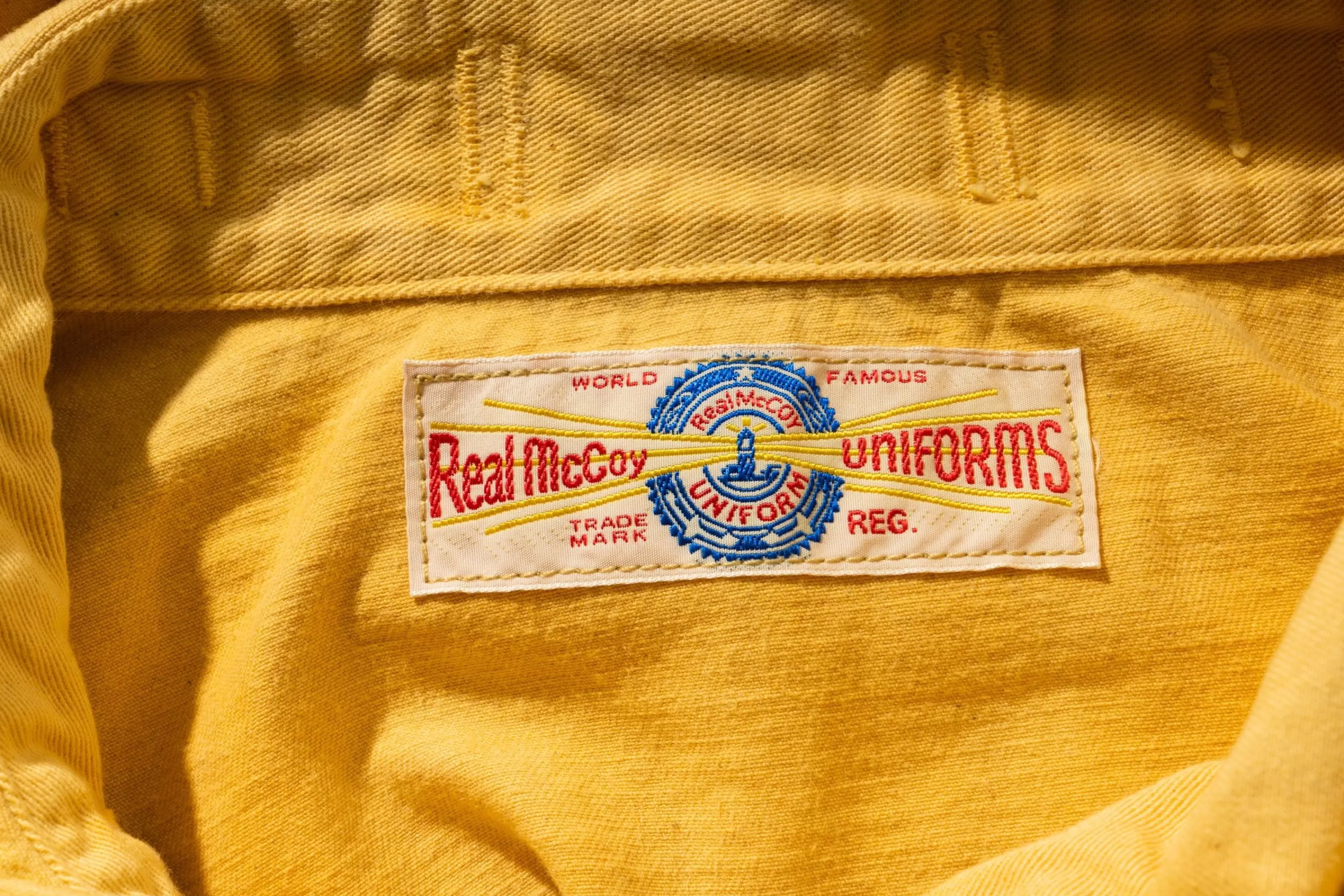 The Real McCoy's Usn Salvage Smock Parka (Over-Dyed) Yellow Cheap